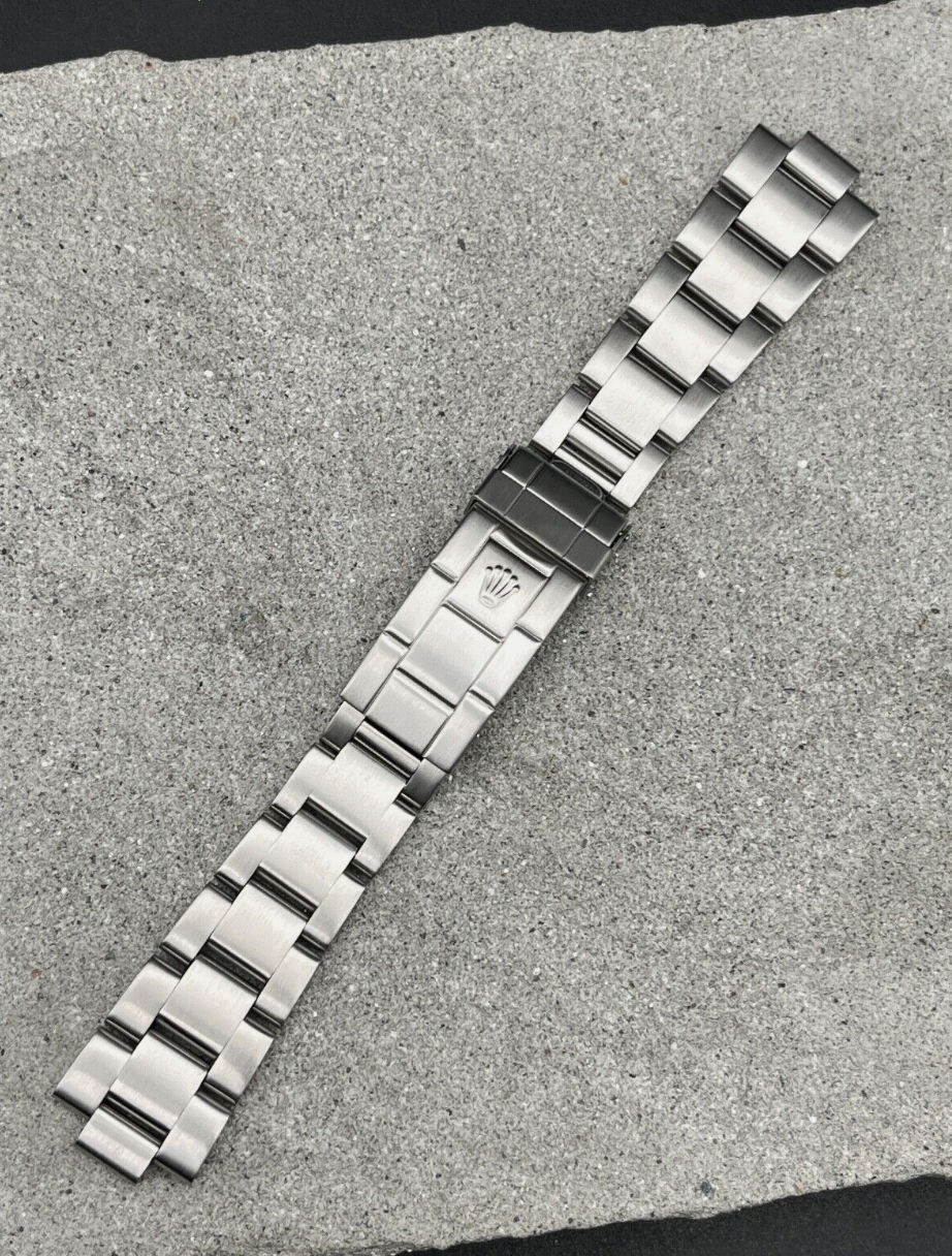 #1175 ORIGINAL 2004 ROLEX STAHL 93150 EDELSTAHL OYSTER BRACELET ARMBAND