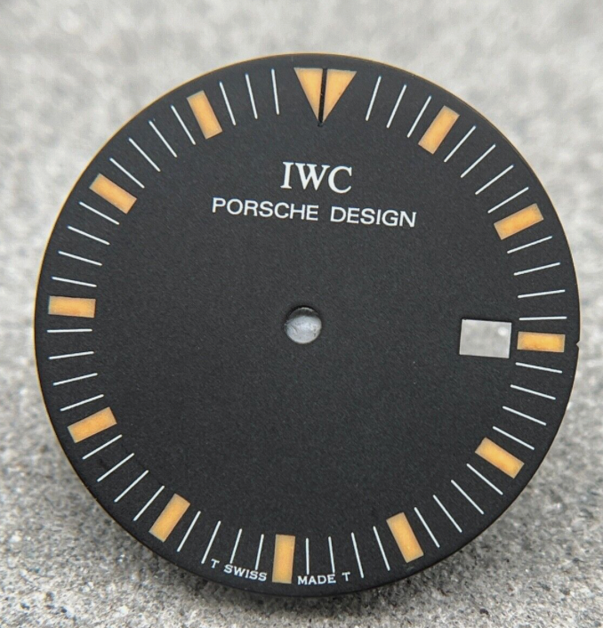 #1121 ORIGINAL lWC PORSCHE DESIGN 3504 OCEAN 2000 ZIFFERBLATT DIAL CADRAN
