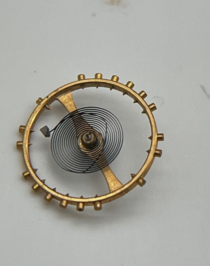 #896 NOS ORIGINAL ROLEX 1030 6932 BALANCE WHEEL UNRUH FACTORY ORIGINAL OLD