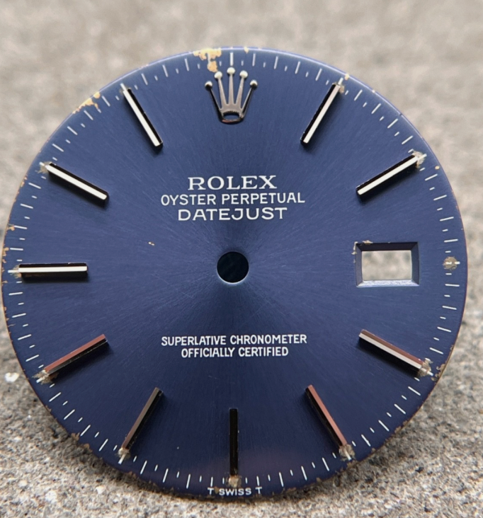 #1616 / #1617 Rolex DJ 36 blue // Rolex Daytona 16523 white dial set