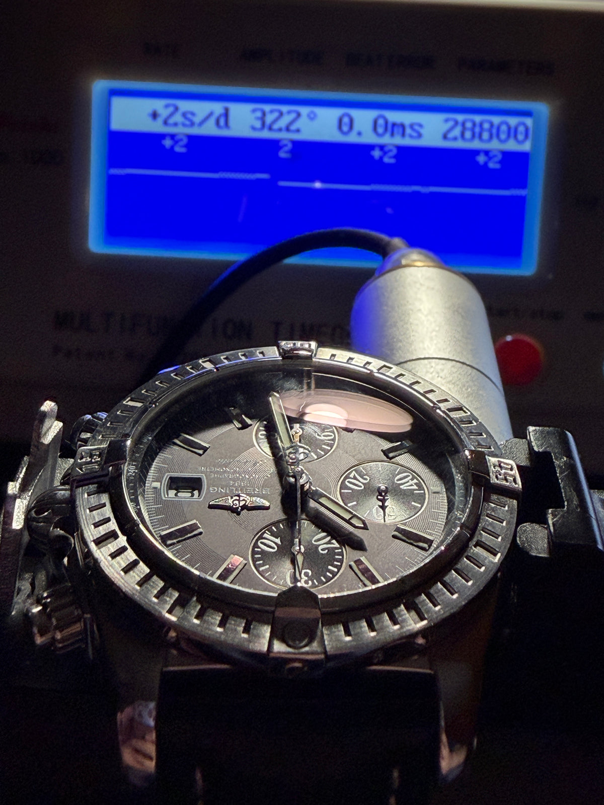 ORIGINAL BREITLING A13356 CHRONOMAT EVOLUTION 44mm CHRONOGRAPH CHRONOMETER UHR