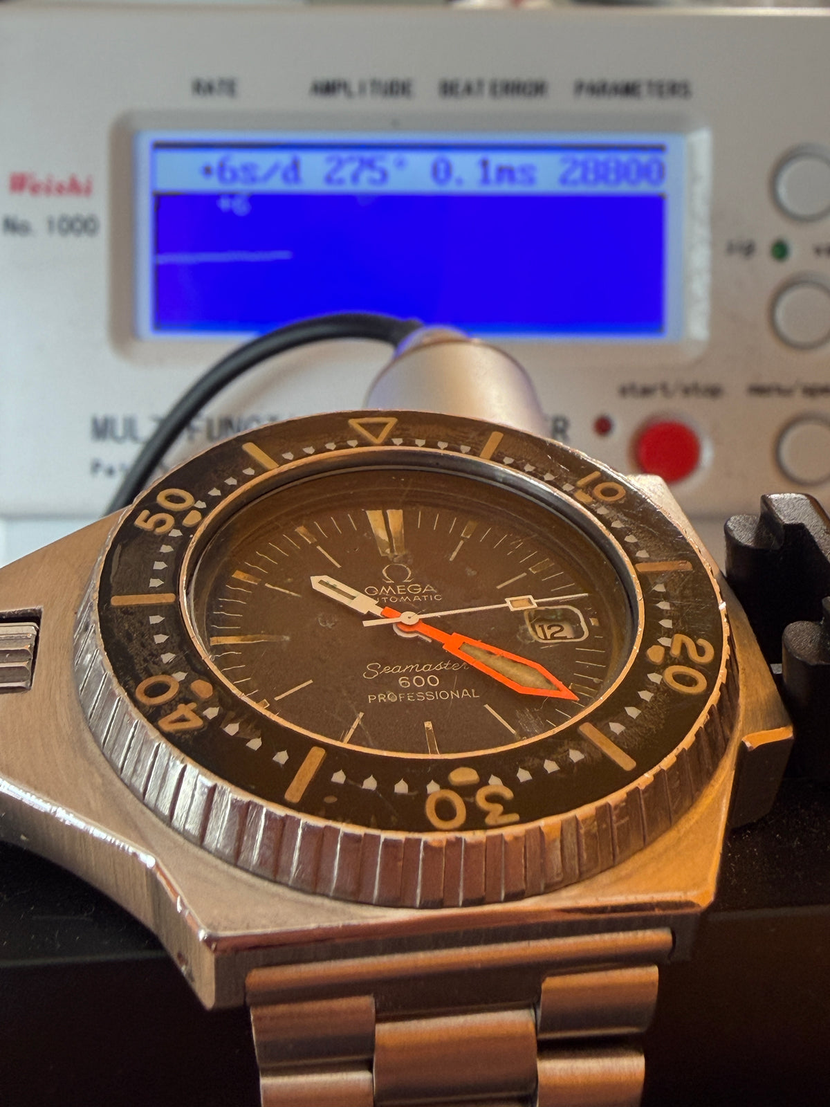 ORIGINAL 1971 OMEGA 166.077 SEAMASTER 600 PLOPROF SANDWICH DIAL DIVER VINTAGE
