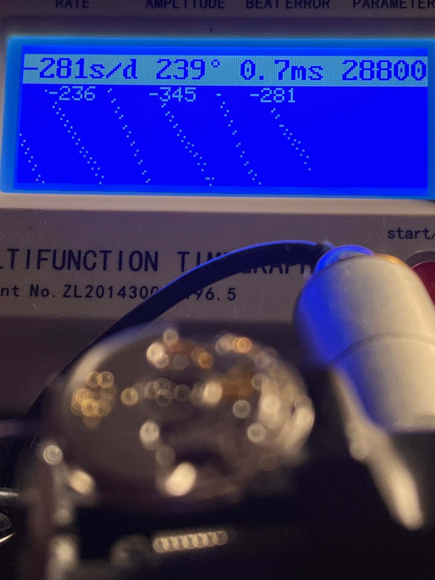 #1412 ORIGINAL OMEGA 2500 A UHRWERK CO AXIAL LÄUFT KALIBER MECHANISM MOVEMENT