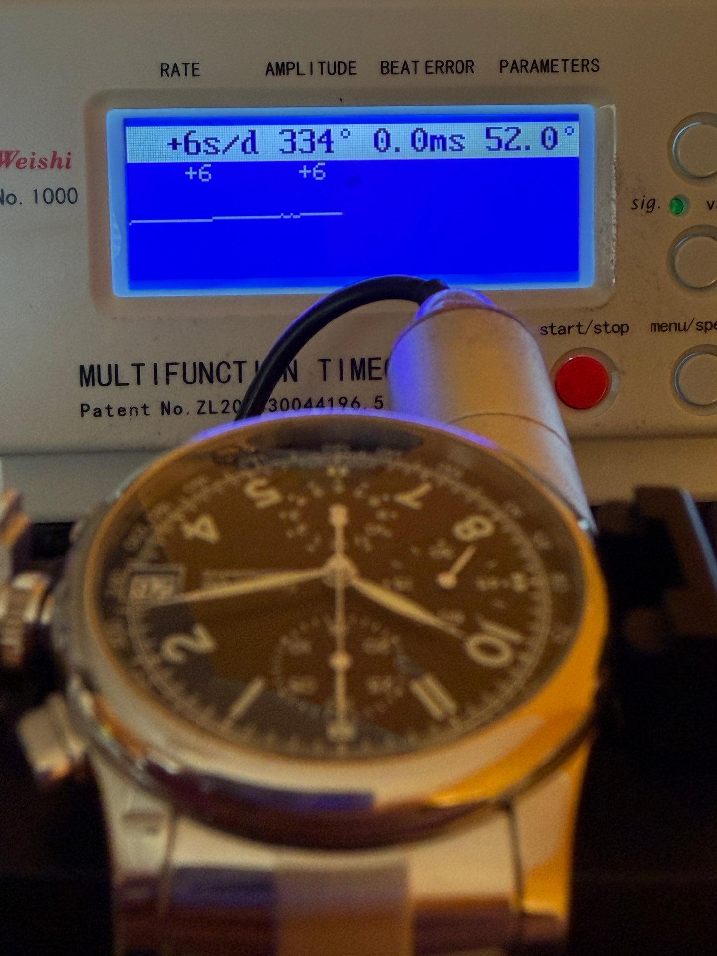ORIGINAL EBERHARD CO TRAVERSETOLO CHRONOGRAPH AUTOMATIK GLASBODEN FULL SET B&P