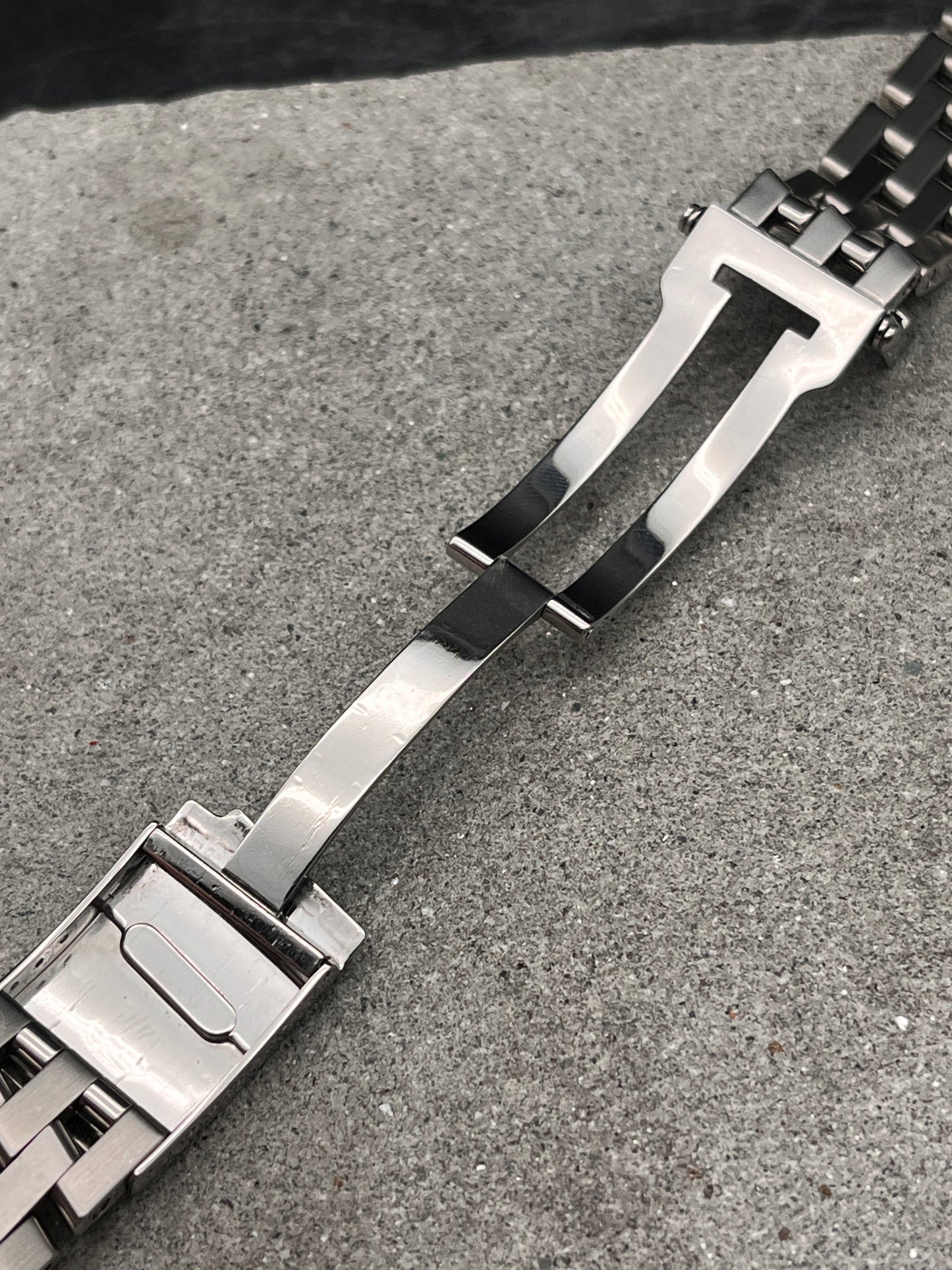 #1388 ORIG. BREITLING 300A PILOT BAND 20mm CHRONOMAT B13050 ARMBAND 15CM LANG