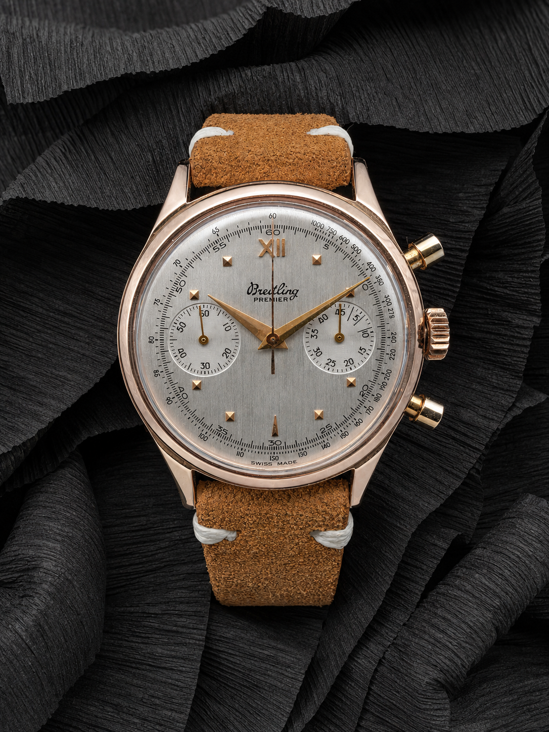 BREITLING PREMIER 777 ROTGOLD ROSEGOLD 18 KARAT 750 CHRONOGRAPH 175 UHR