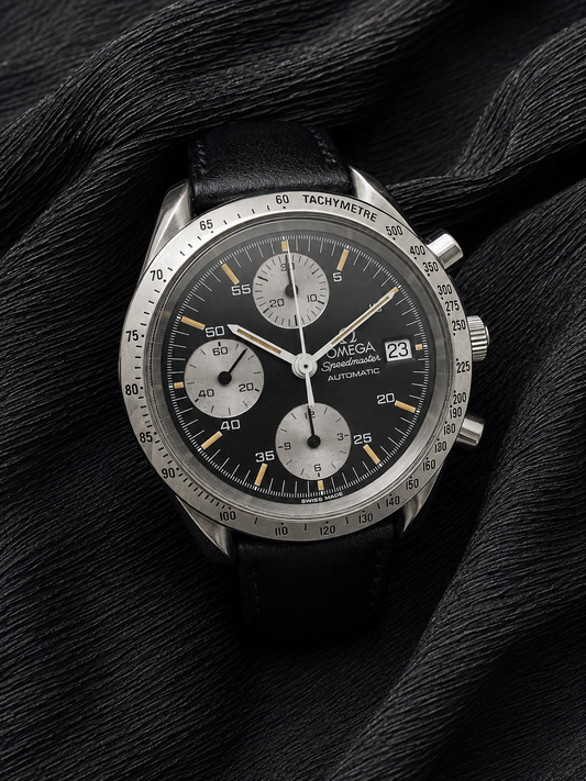 ORIGINAL OMEGA SPEEDMASTER 175.0043 PANDA DIAL CAL: 1152 AUTOMATIK RACING CHRONO