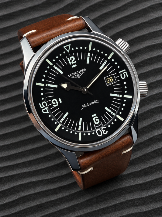ORIGINAL LONGINES LEGEND DIVER L3.674.4 AUTOMATIK COMPRESSOR FULLSET BOX PAPIERE
