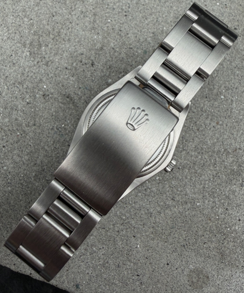 ORIGINAL FULLSET 1990 ROLEX 6694 OYSTERDATE 34mm OYSTERBAND PRECISION HANDAUFZUG