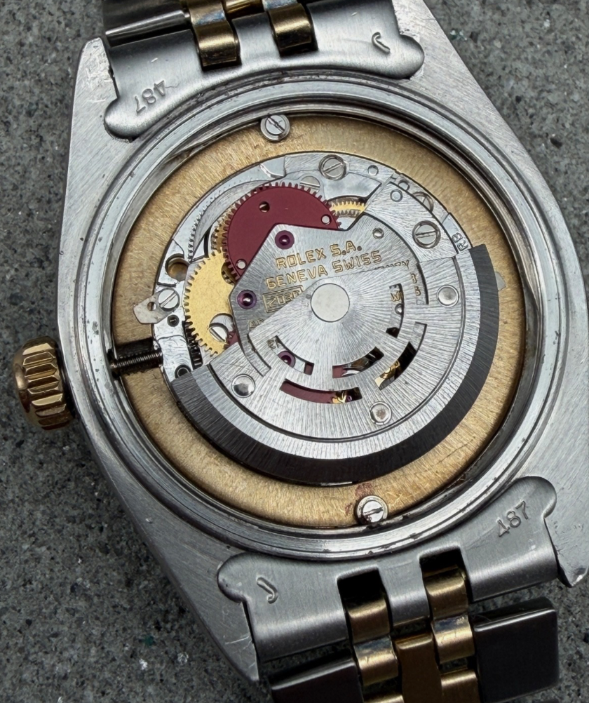 LUXUS ROLEX DATEJUST 31 MEDIUM GELBGOLD STAHL AUTOMATIK JUBILEE DIAMANTLÜNETTE