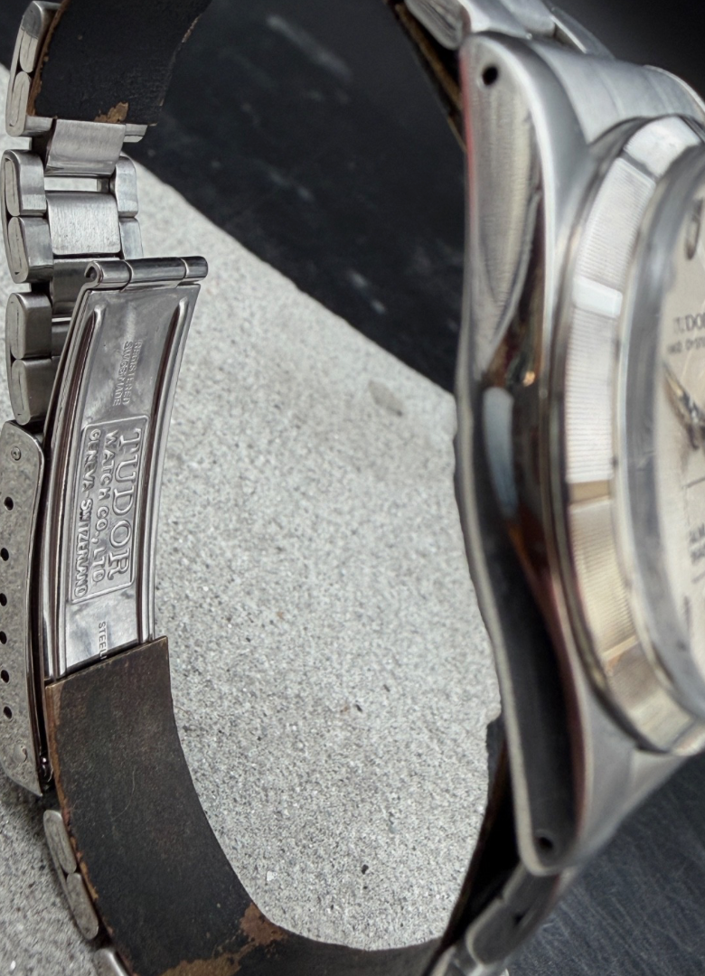 ORIGINAL TUDOR 75100 PRINCE OYSTERDATE 34mm LOGO DIAL ALM. BRAND OYSTER BAND