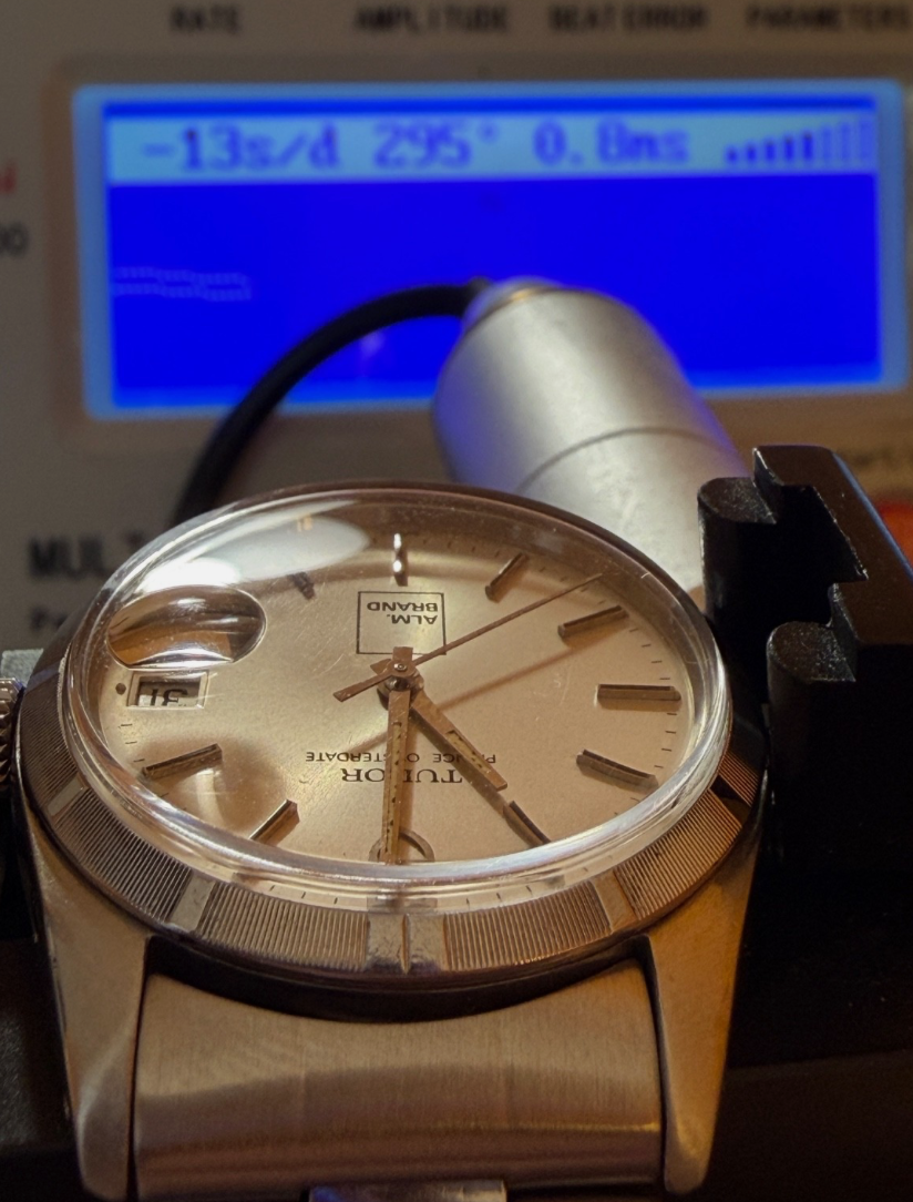 ORIGINAL TUDOR 75100 PRINCE OYSTERDATE 34mm LOGO DIAL ALM. BRAND OYSTER BAND