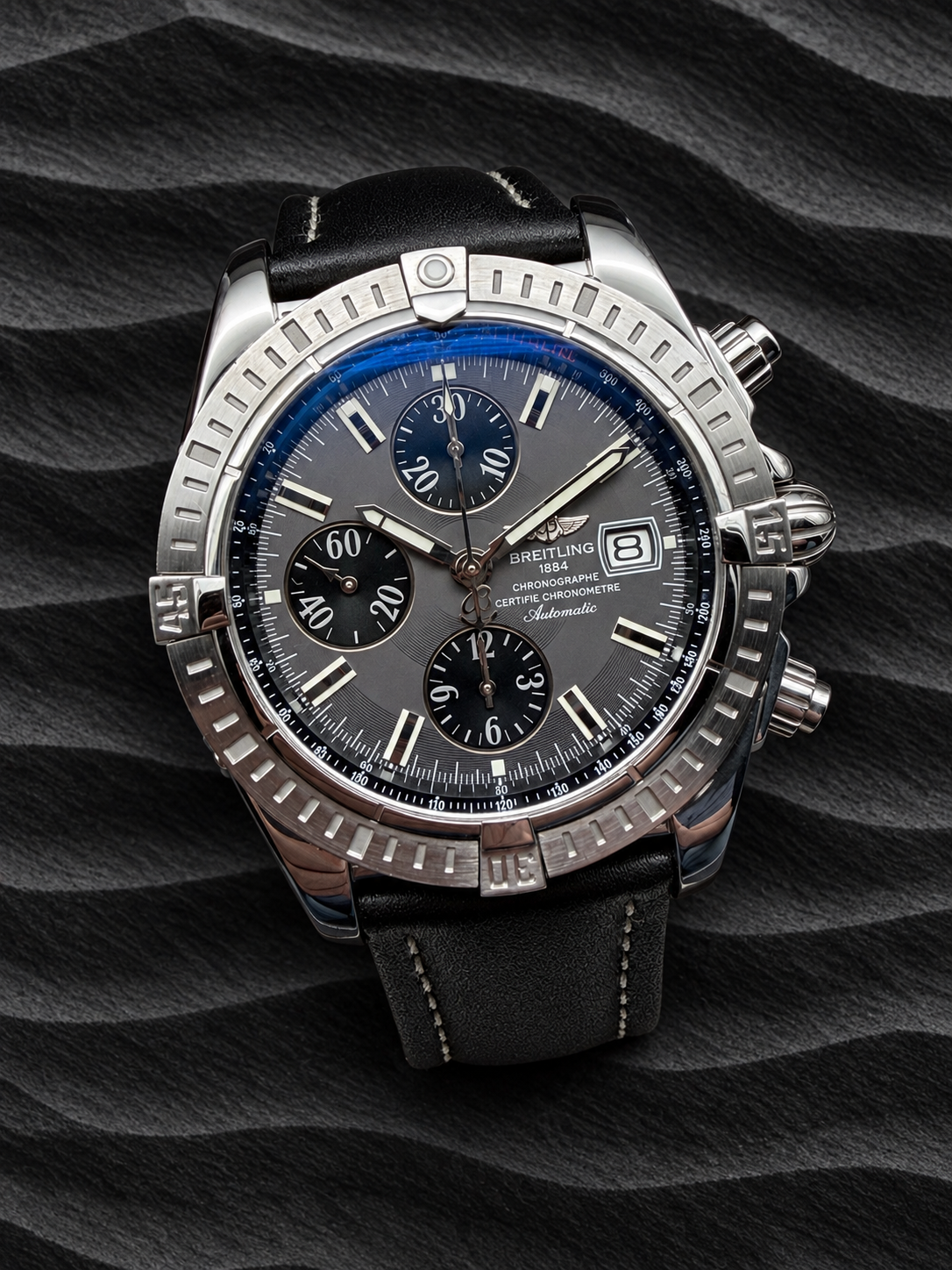 ORIGINAL BREITLING A13356 CHRONOMAT EVOLUTION 44mm CHRONOGRAPH CHRONOMETER UHR