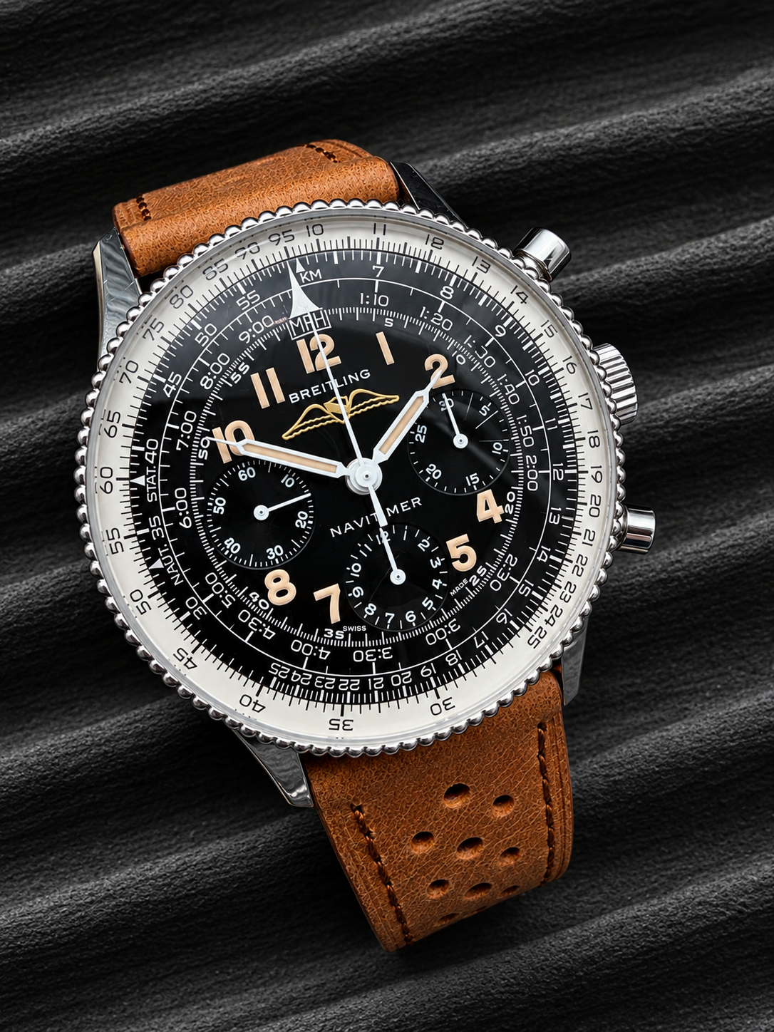 ORIGINAL BREITLING NAVITIMER 806 1959 RE EDITION LIMITED FULLSET AB0910 MANUAL