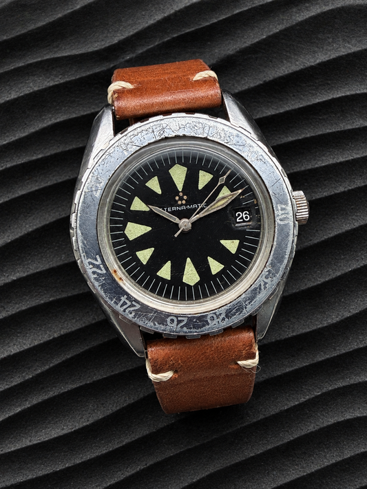 ORIGINAL ETERNA MATIC SUPER KONTIKI 130 PTX TAUCHERUHR MK1 FIRST SERIE AUTOMATIK