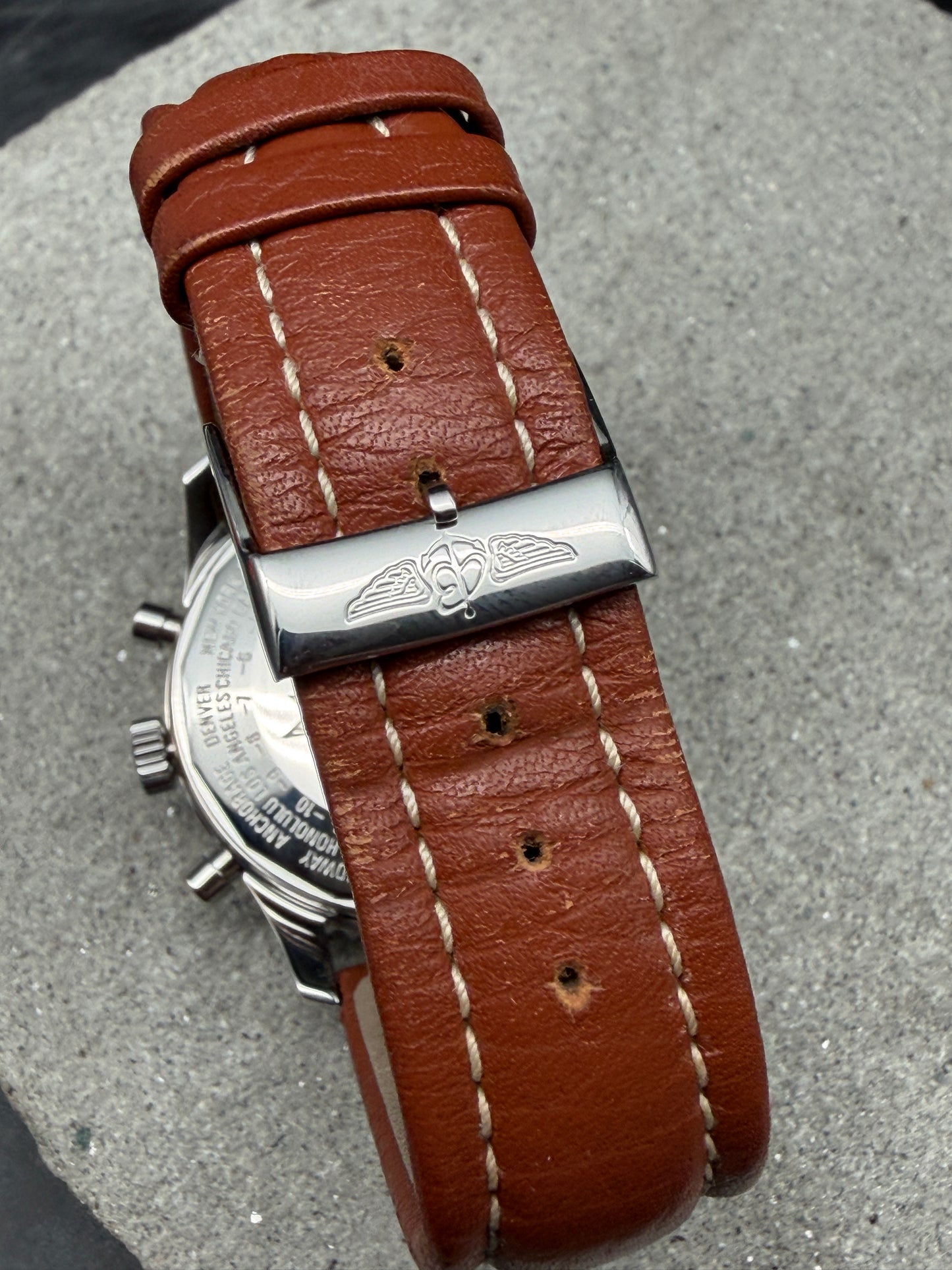 ORIGINAL BREITLING NAVITIMER ECLIPSE MONTBRILLANT A43040 CHRONOGRAPH MONDPHASE