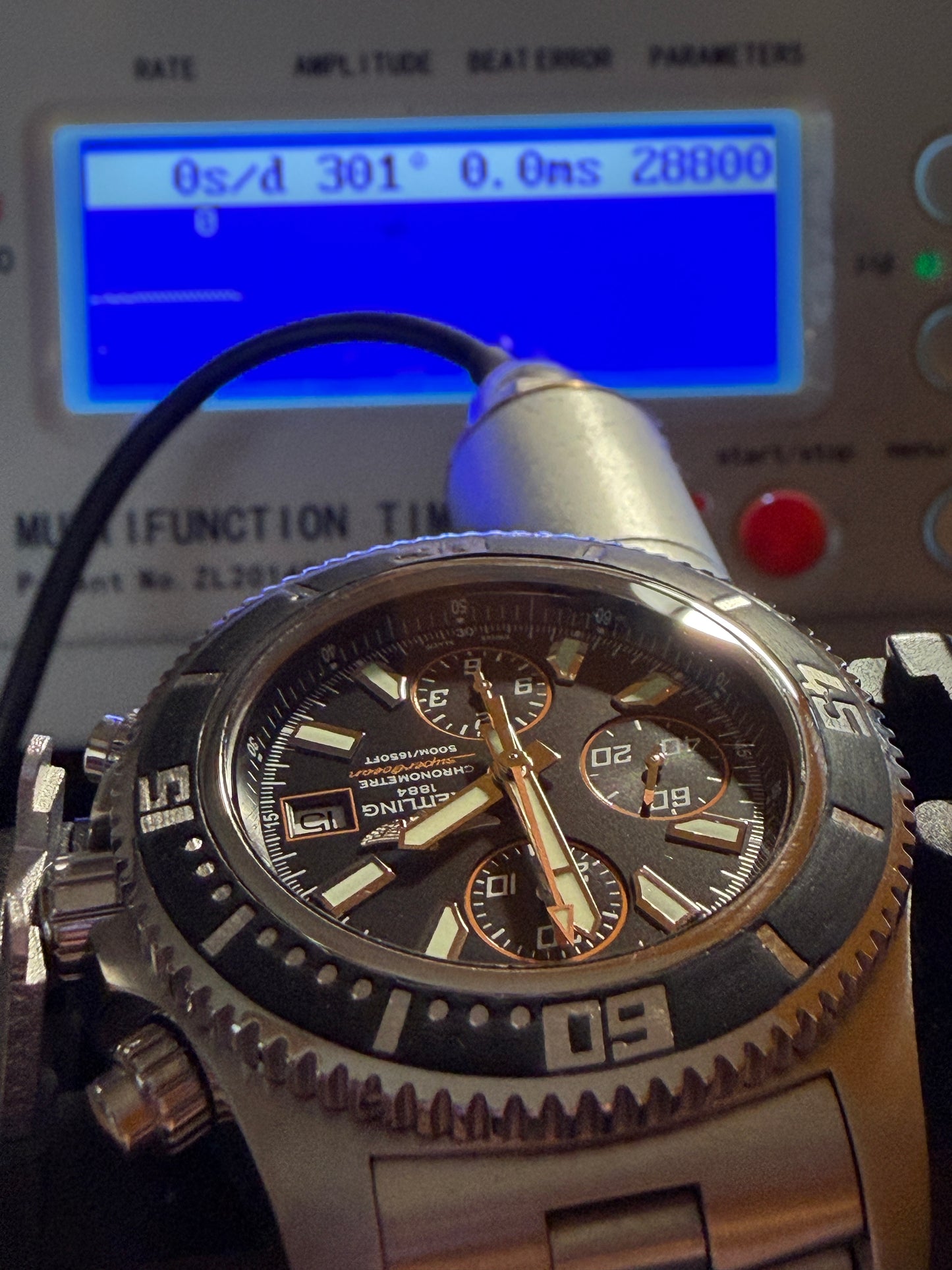 ORIGINAL BREITLING SUPEROCEAN II 44mm CHRONOGRAPH A13341 FULLSET 2012 BOX / PAP