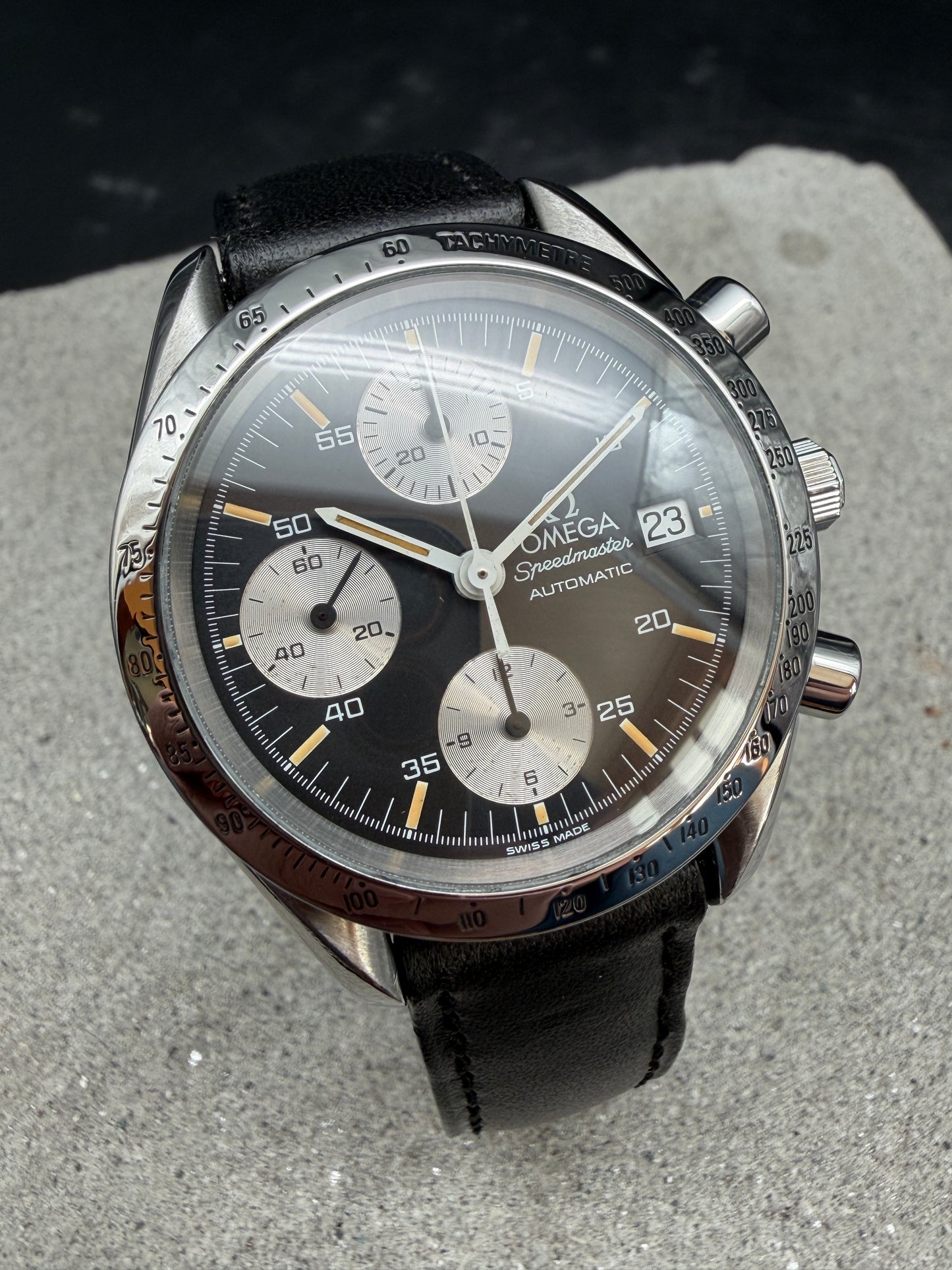 ORIGINAL OMEGA SPEEDMASTER 175.0043 PANDA DIAL CAL: 1152 AUTOMATIK RACING CHRONO