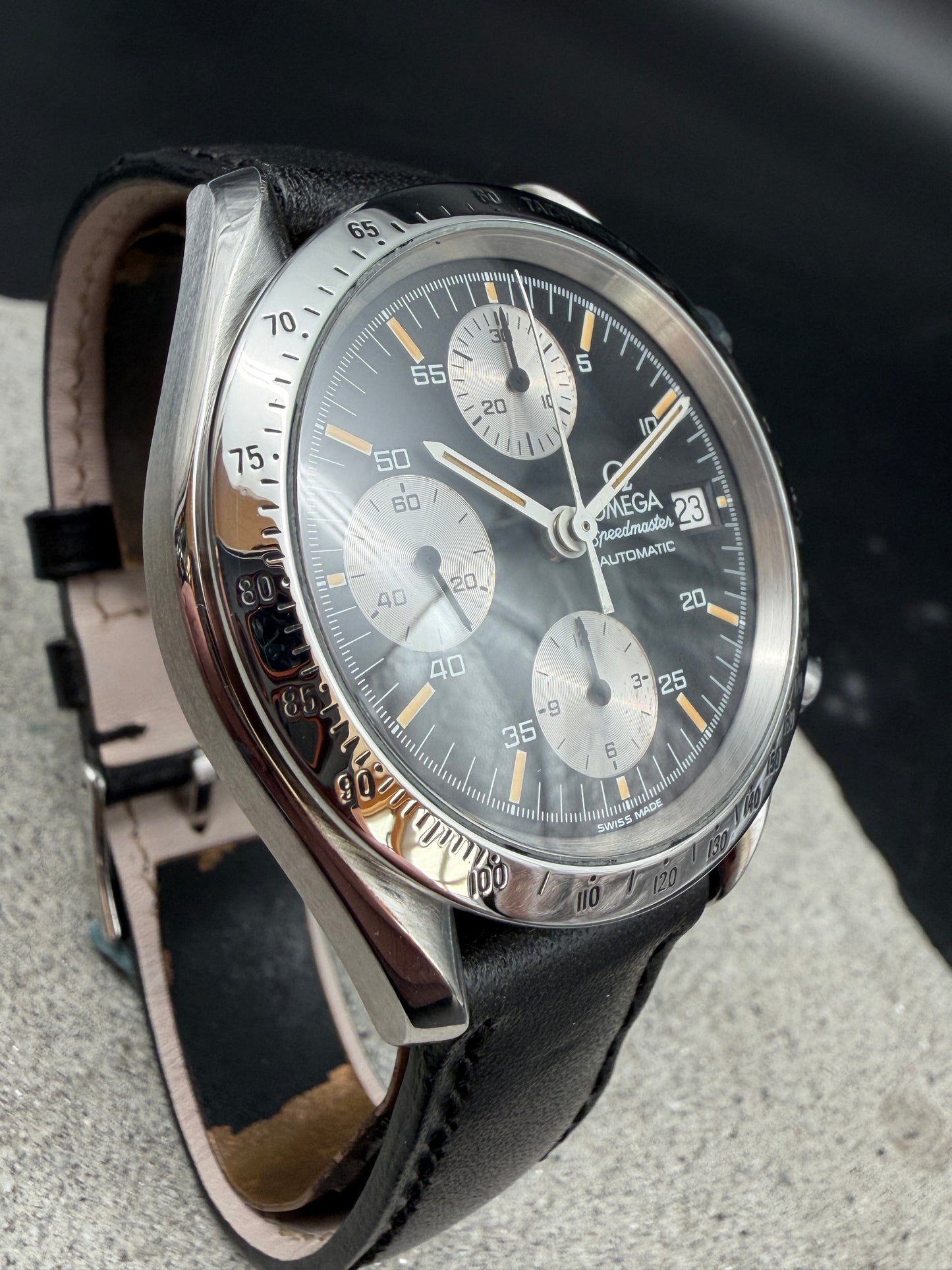 ORIGINAL OMEGA SPEEDMASTER 175.0043 PANDA DIAL CAL: 1152 AUTOMATIK RACING CHRONO