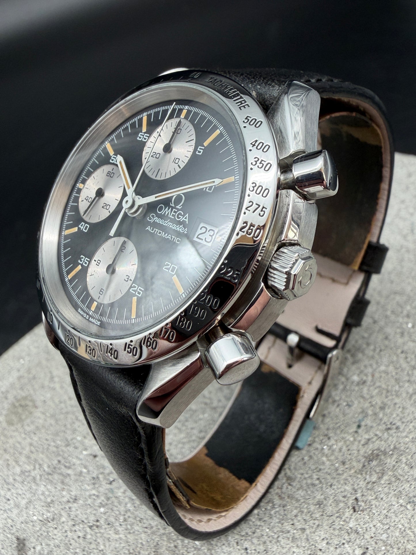 ORIGINAL OMEGA SPEEDMASTER 175.0043 PANDA DIAL CAL: 1152 AUTOMATIK RACING CHRONO