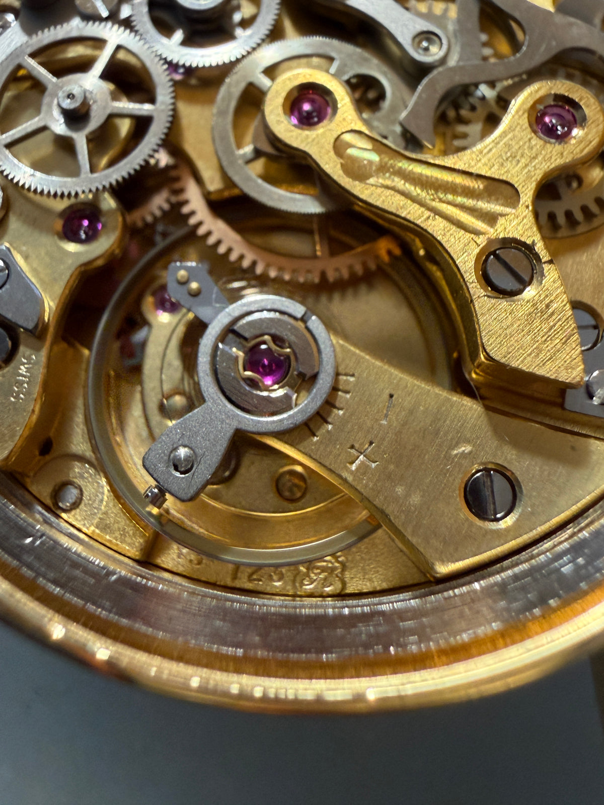 ORIGINAL ULYSSE NARDIN 4355J TRIPLE DATE MOONPHASE ANNUAL CALENDAR CHRONOGRAPH
