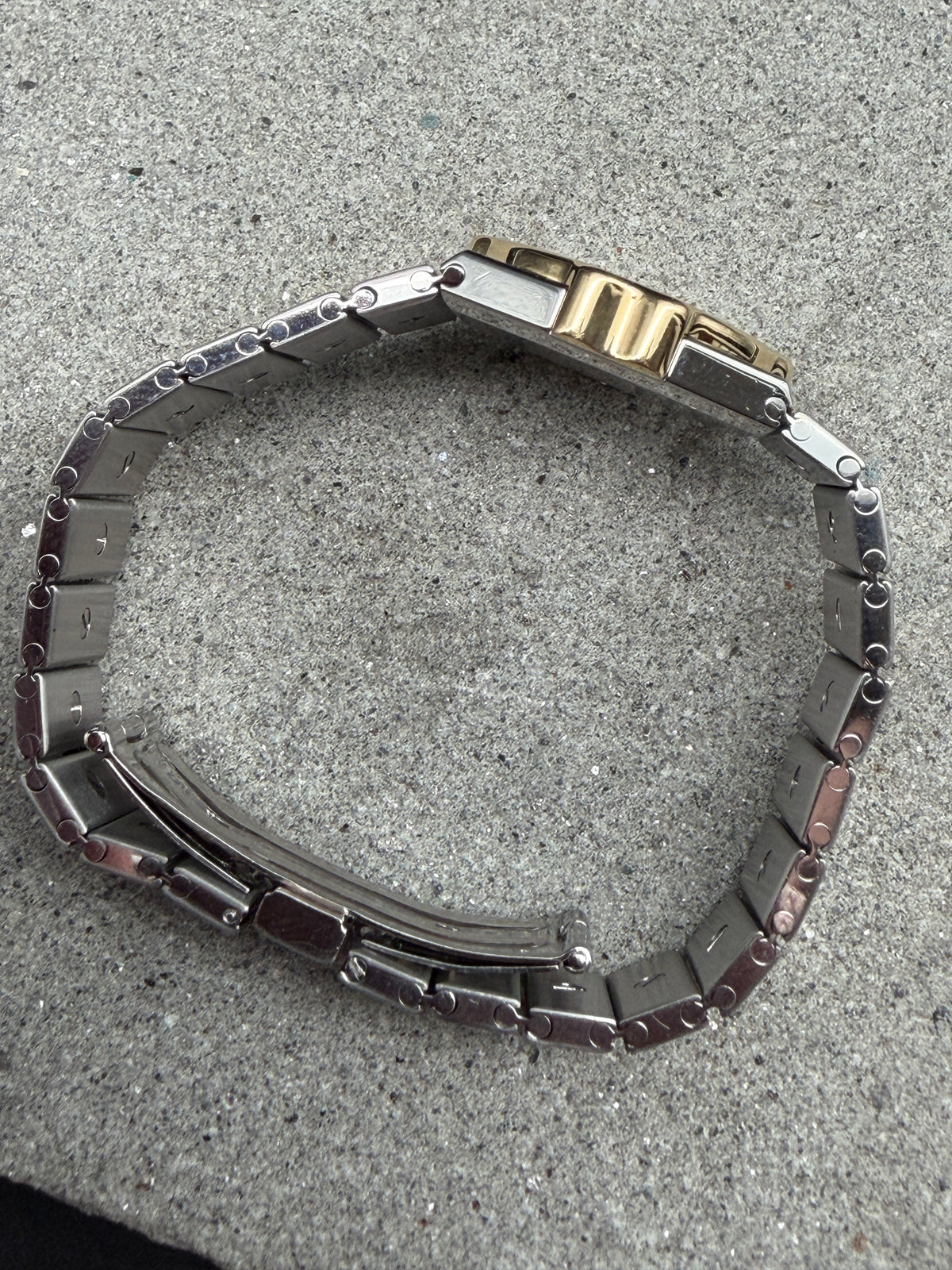 ORIGINAL CHOPARD 8024 ST. MORITZ GOLD / STAHL 24mm QUARTZ ARMBANDUHR LUXUSUHR