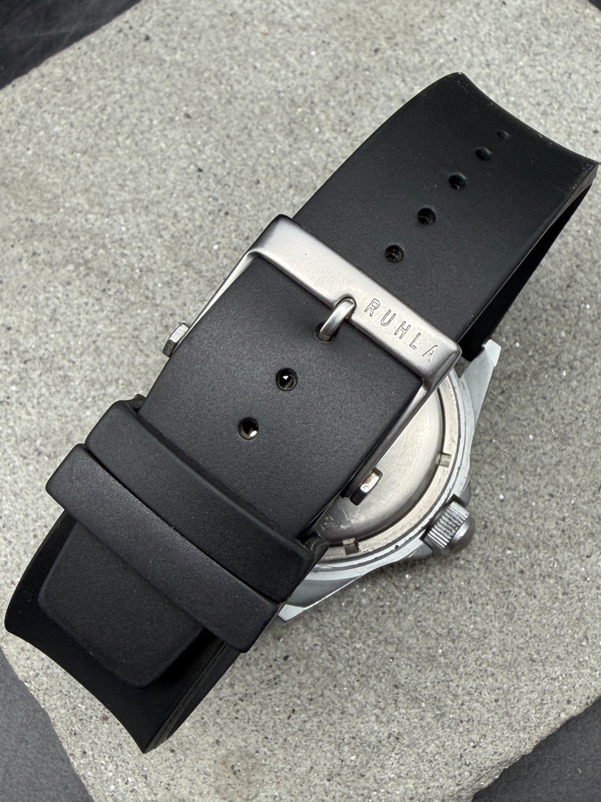 RUHLA WEIMAR QUARTZ TAUCHERUHR NVA KSK - 18 KAMPFTAUCHER MARINETAUCHER 44mm 1992