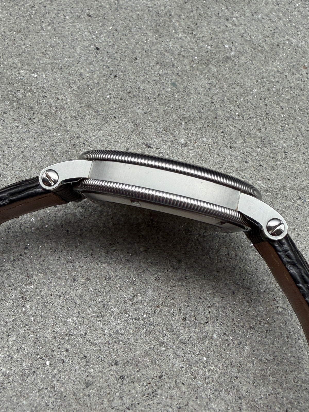 ORIGINAL 1997 CHRONOSWISS CH2823 KAIROS BLACK GUILLOCHE GLASBODEN DRESSWATCH