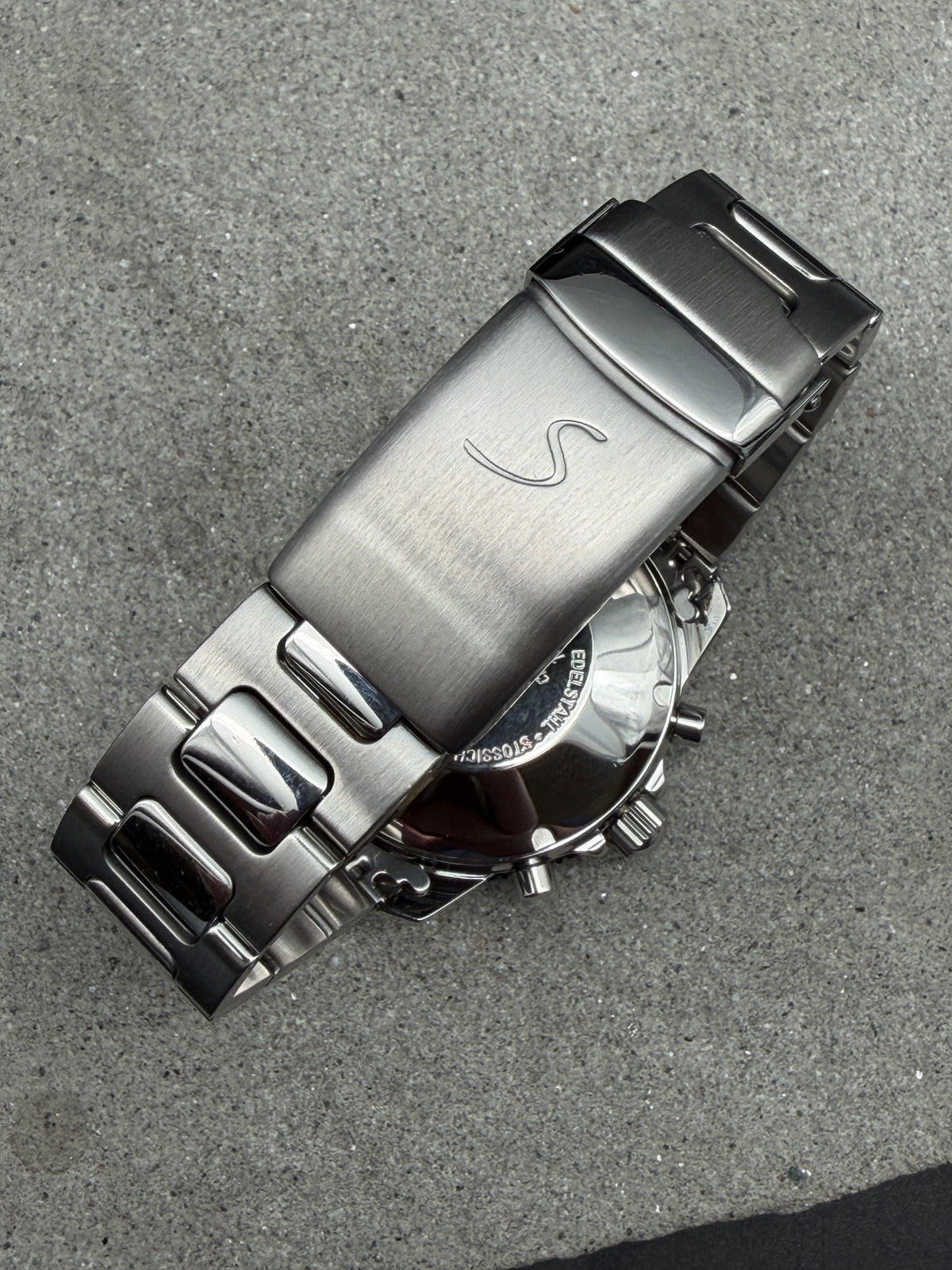 ORIGINAL 1997 SINN 103 St CHRONOGRAPH 41mm EDELSTAHL DAY DATE ACRYLGLAS PLEXY