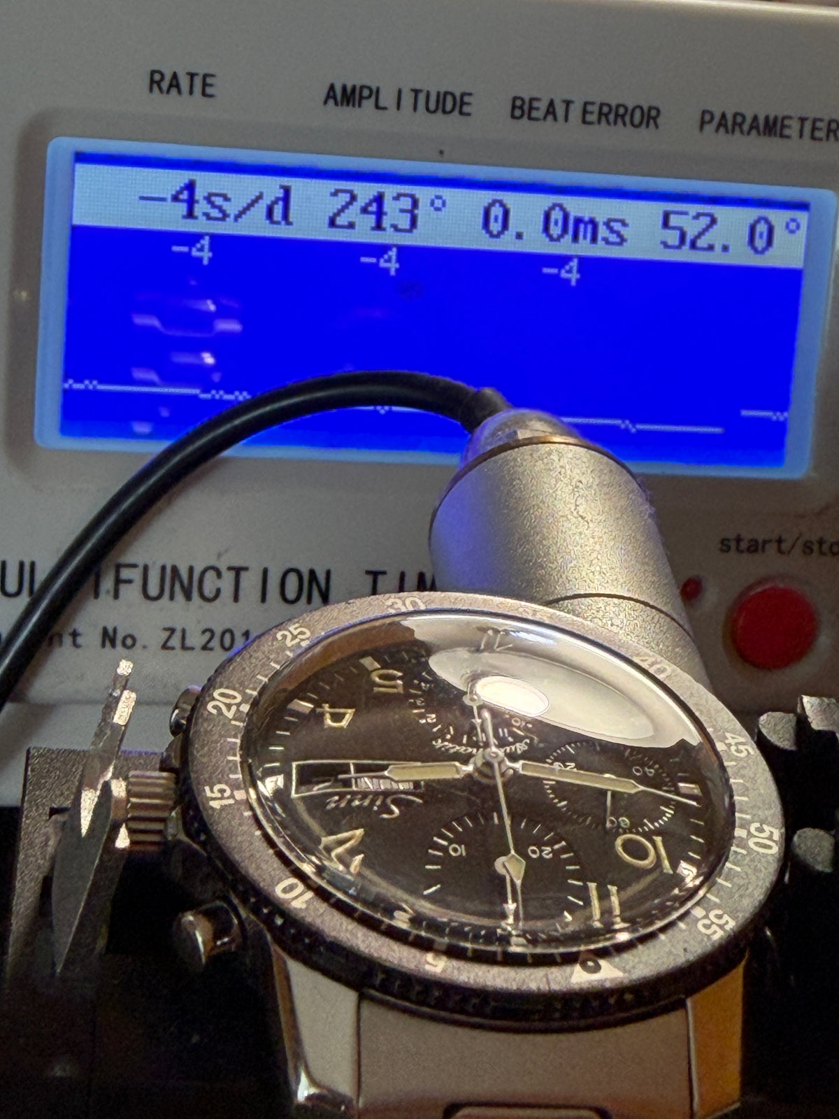 ORIGINAL 1997 SINN 103 St CHRONOGRAPH 41mm EDELSTAHL DAY DATE ACRYLGLAS PLEXY