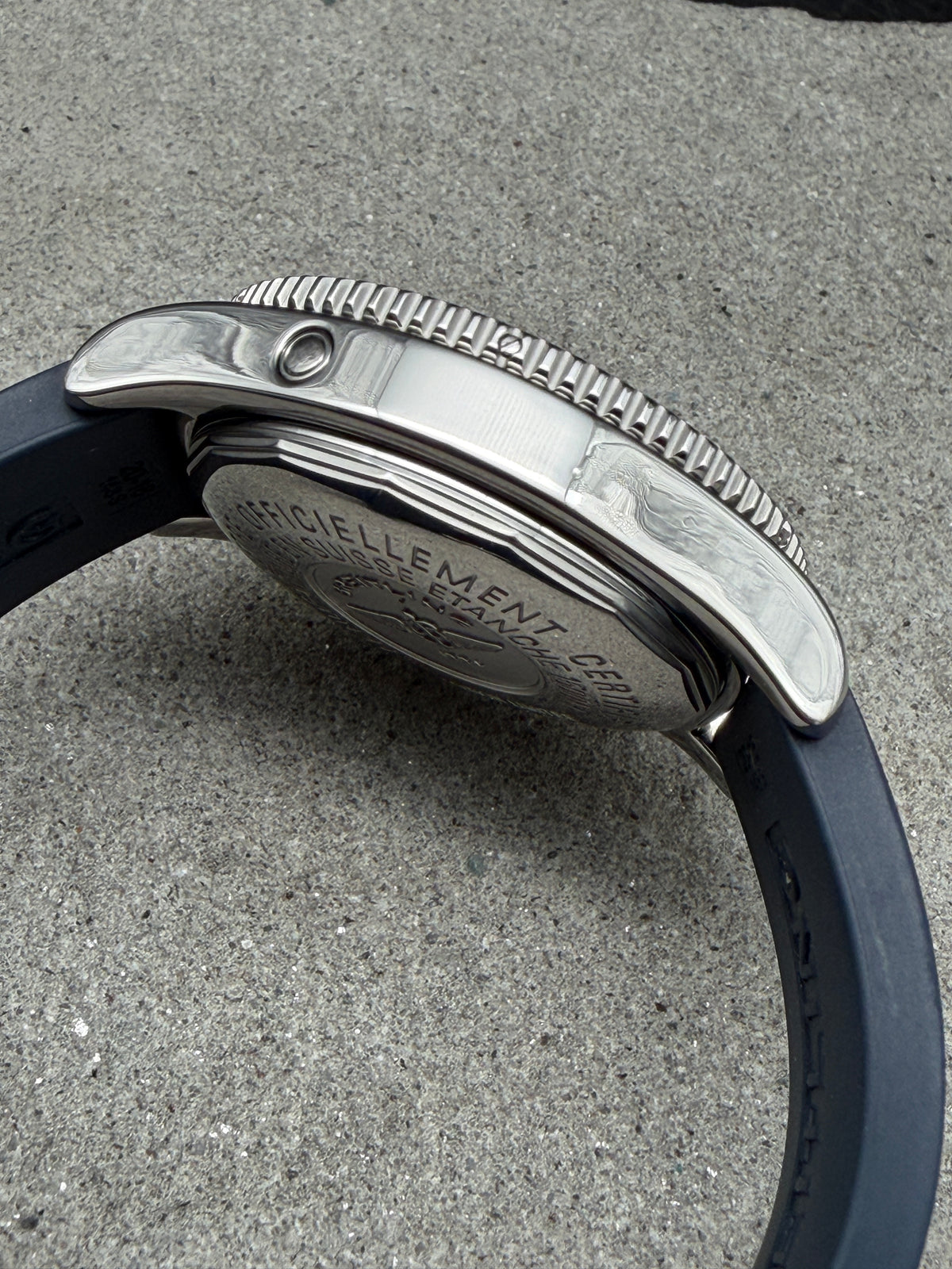 ORIGINAL BREITLING SUPEROCEAN AUTOMATIK A17364 LIMITED EDITION BLUE DIAL
