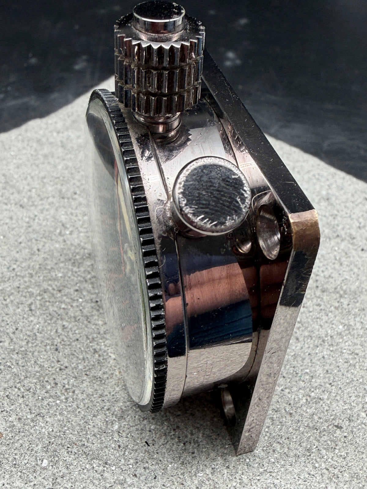 ORIGINAL HEUER SUPER AUTAVIA MK3 DASH STOPWATCH FOR MILLE MIGLIA / PILOT 1960s