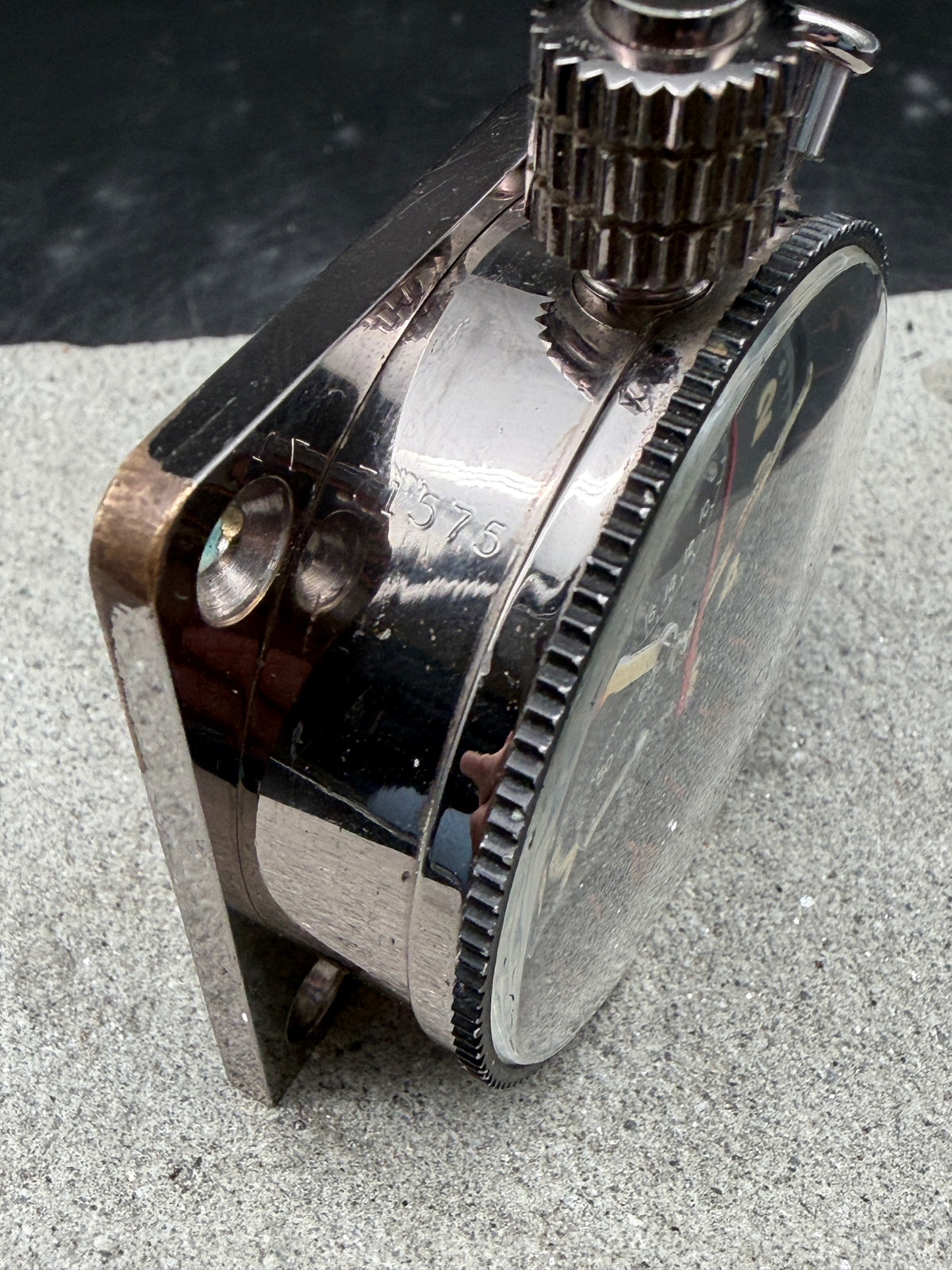 ORIGINAL HEUER SUPER AUTAVIA MK3 DASH STOPWATCH FOR MILLE MIGLIA / PILOT 1960s