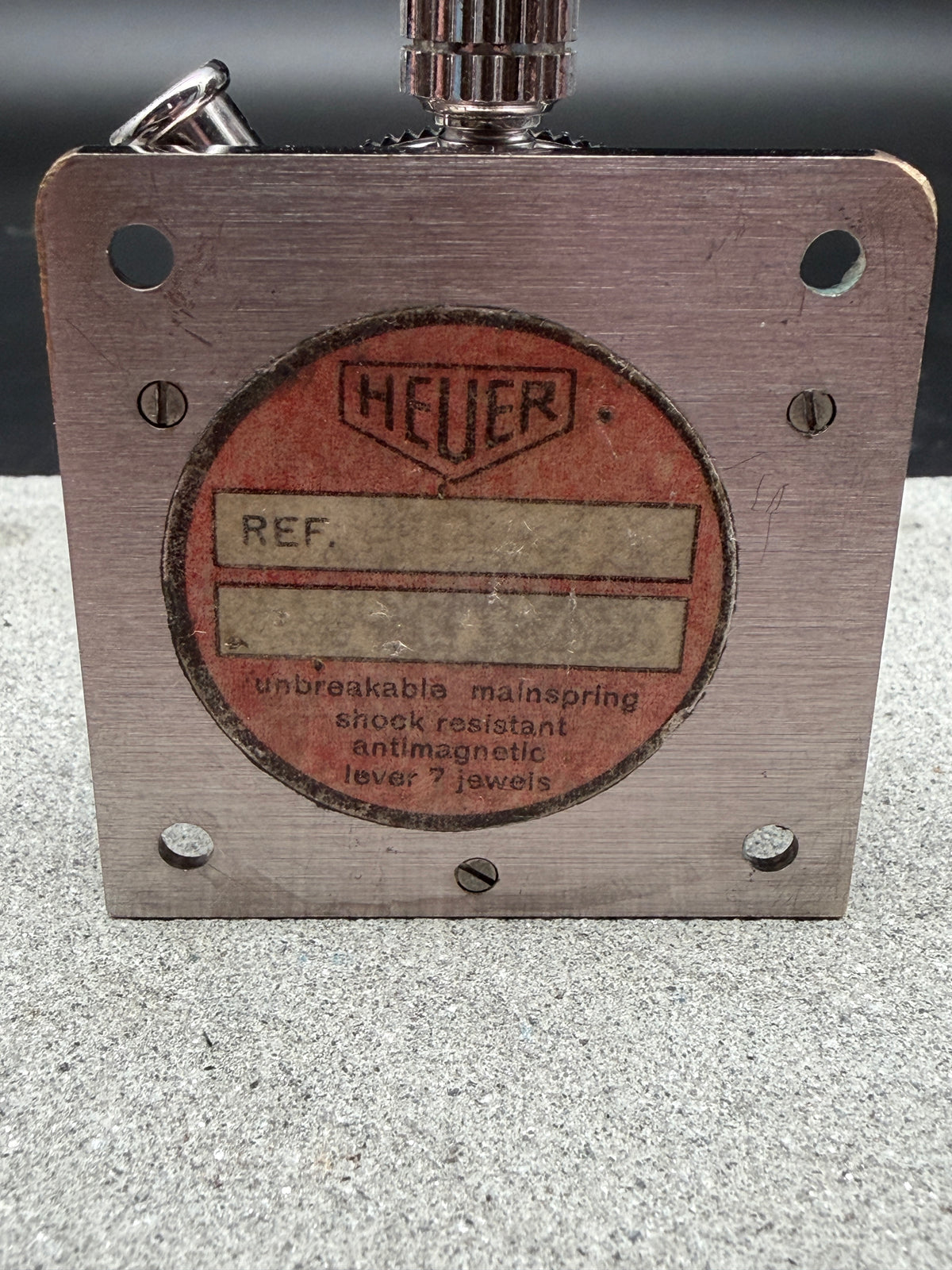 ORIGINAL HEUER SUPER AUTAVIA MK3 DASH STOPWATCH FOR MILLE MIGLIA / PILOT 1960s