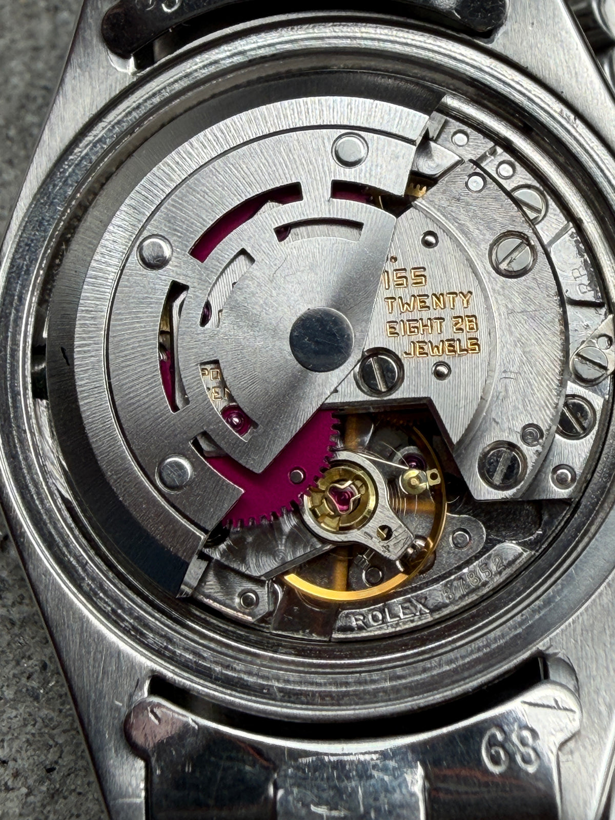 ORIGINAL ROLEX LADY DATE 26mm OYSTER PERPETUAL JUBILEE EDELSTAHL ENGINE TURNED