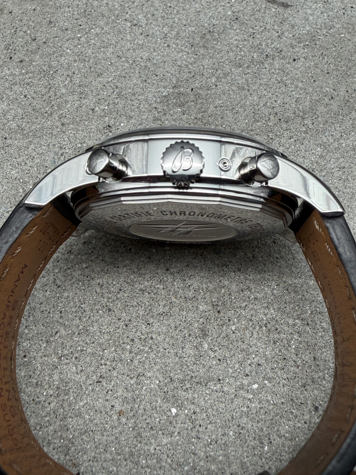 LUXUS BREITLING TRANSOCEAN A19310 ANNUAL CALENDAR MONDPHASE CHRONOGRAPH FULLSET