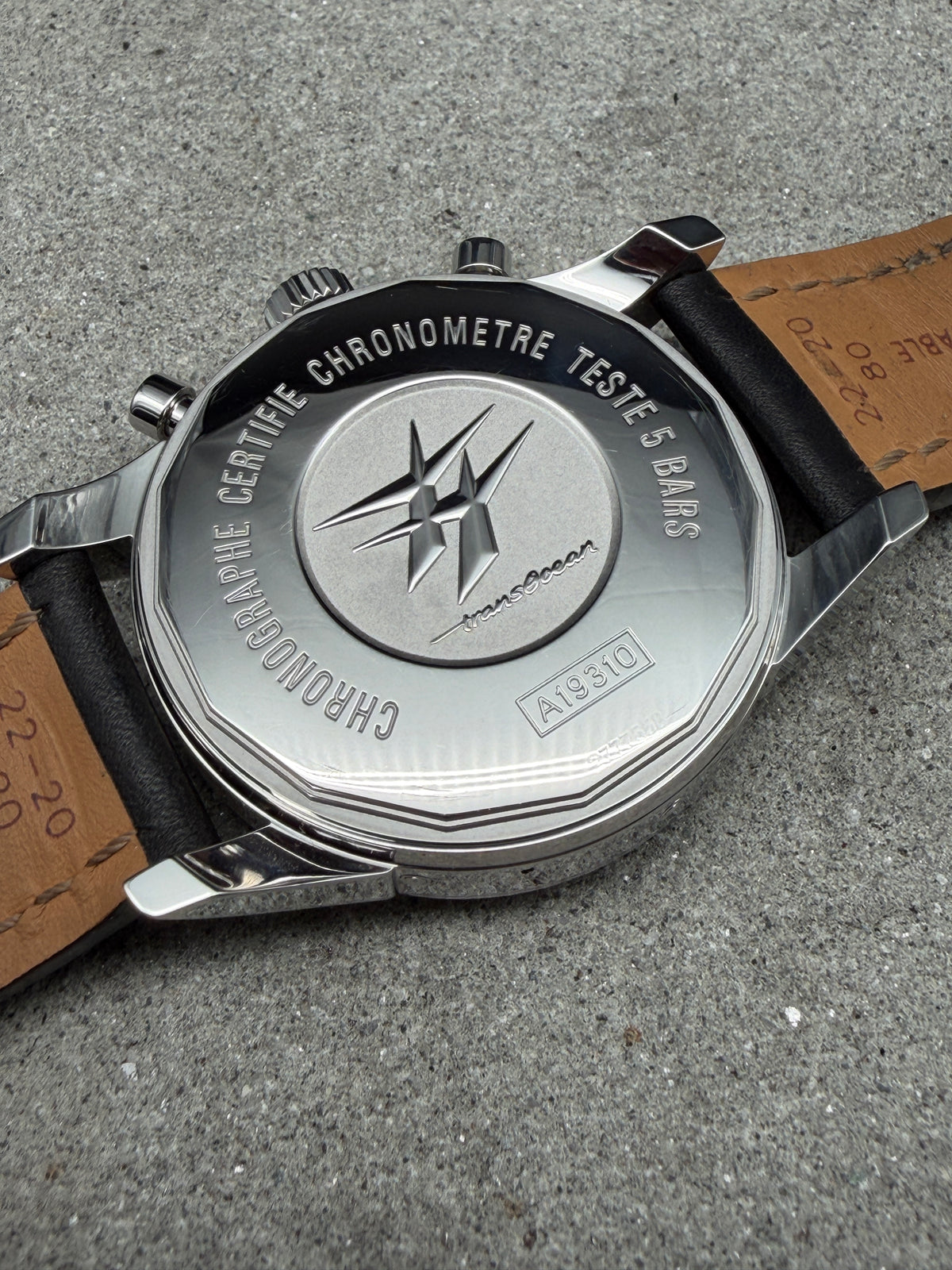 LUXUS BREITLING TRANSOCEAN A19310 ANNUAL CALENDAR MONDPHASE CHRONOGRAPH FULLSET