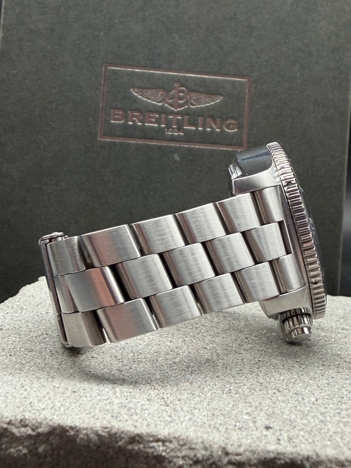 ORIGINAL BREITLING SUPEROCEAN II 44mm CHRONOGRAPH A13341 FULLSET 2012 BOX / PAP