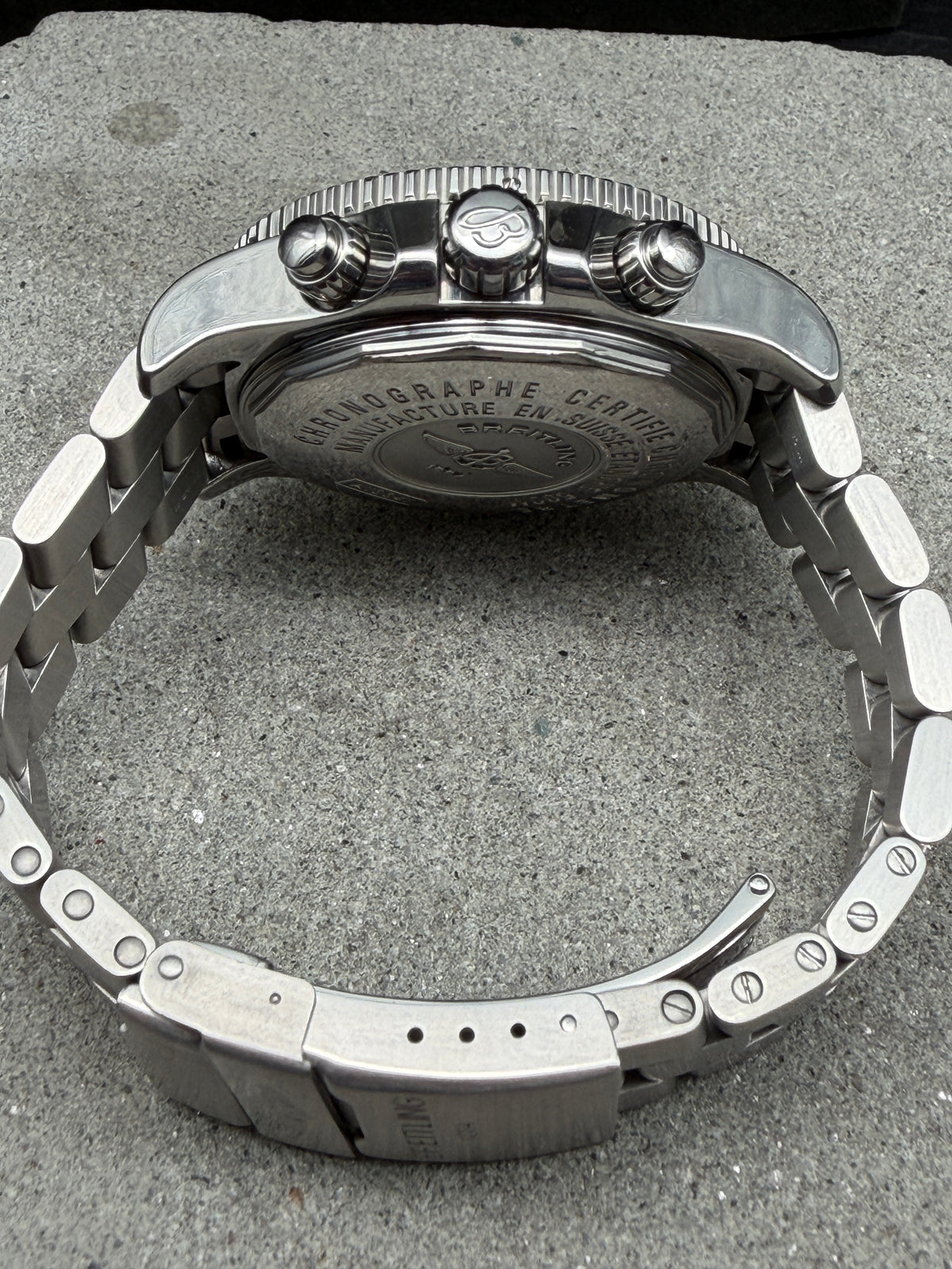 ORIGINAL BREITLING SUPEROCEAN II 44mm CHRONOGRAPH A13341 FULLSET 2012 BOX / PAP