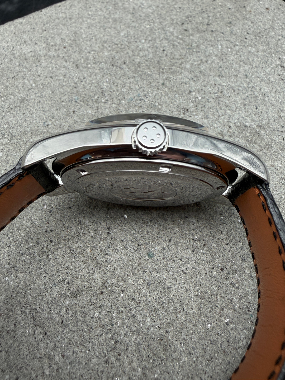ORIGINAL ETERNA - MATIC KONTIKI 100 DATUM HERRENUHR 37mm EDELSTAHL 633.1569.41