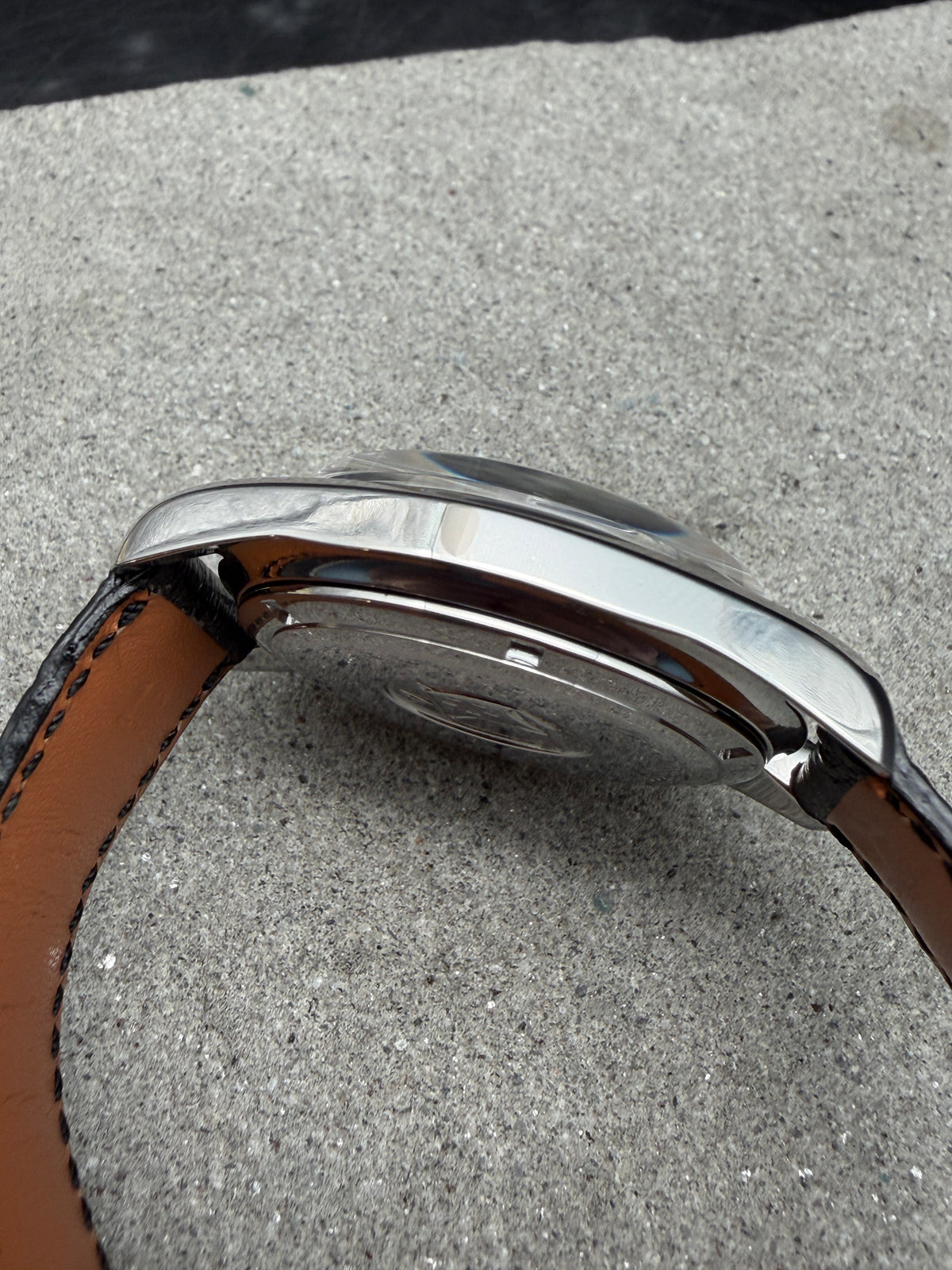 ORIGINAL ETERNA - MATIC KONTIKI 100 DATUM HERRENUHR 37mm EDELSTAHL 633.1569.41