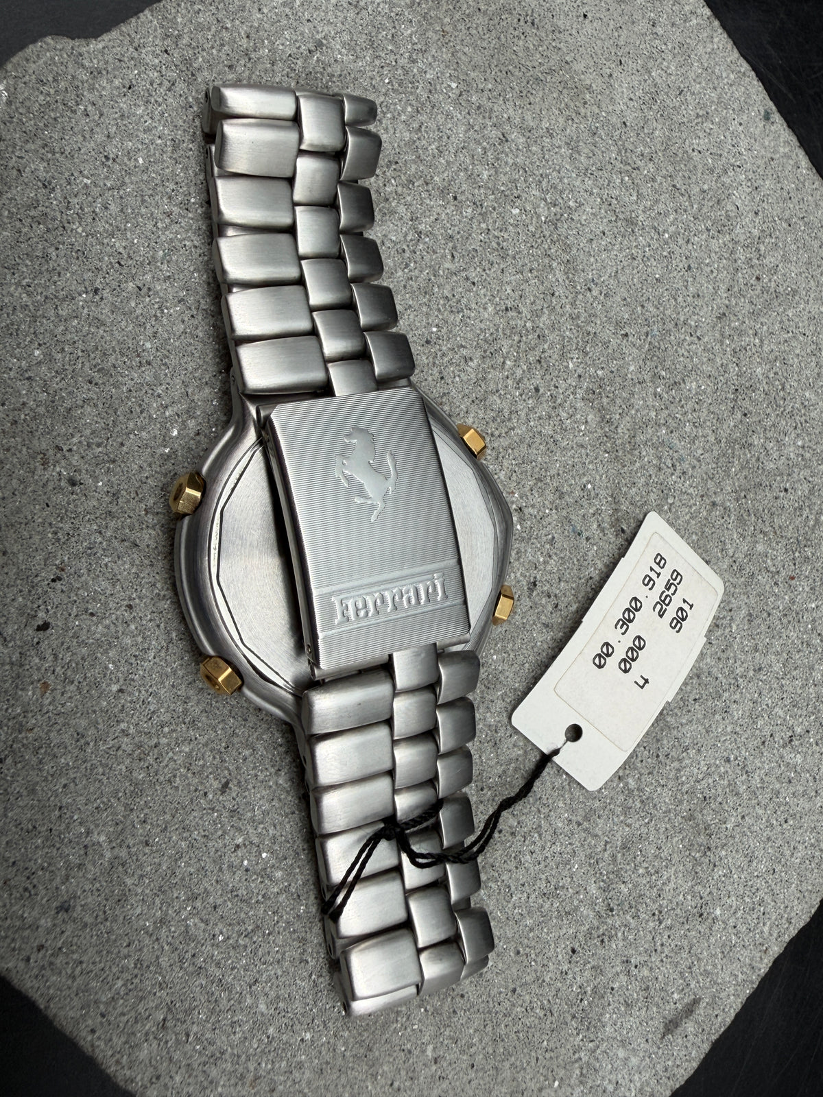 ORIGINAL FERRARI FORMULA 1/10SEC CHRONOGRAPH DAY DATE REF 2640 CAL. 531 ROSSO CORSA