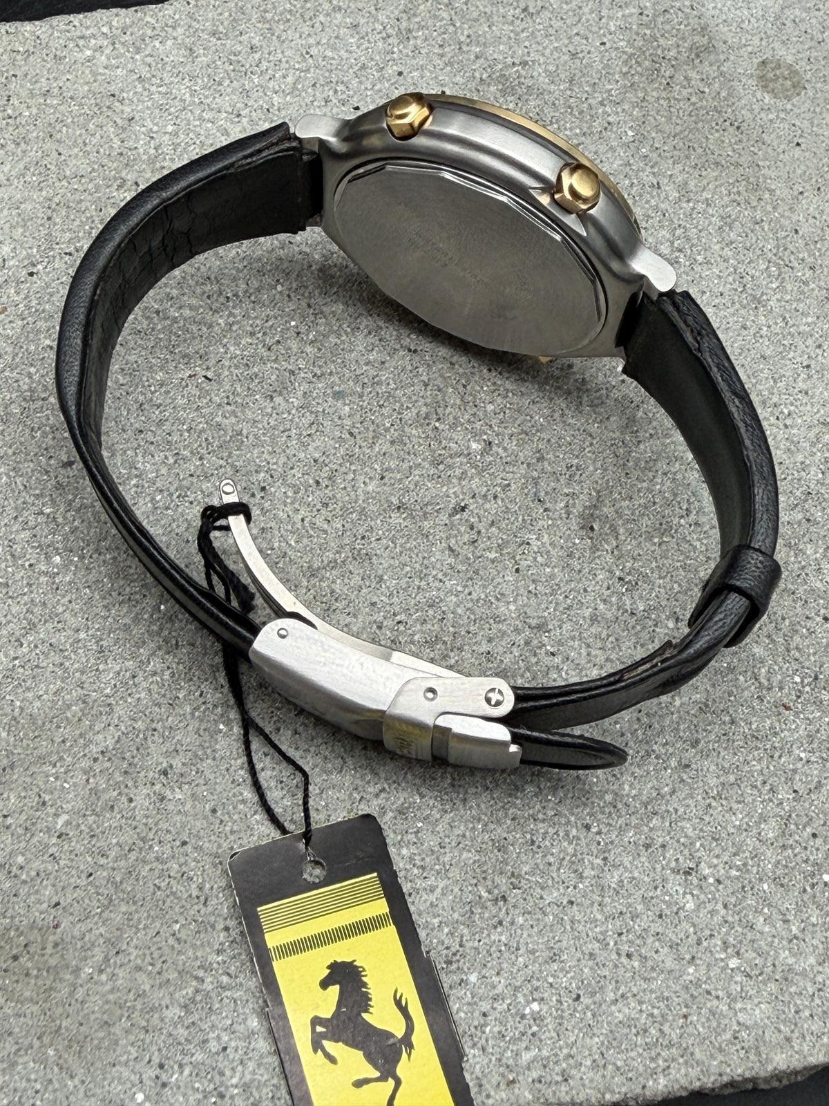 ORIGINAL FERRARI FORMULA 1/10SEC CHRONOGRAPH DAY DATE REF 2660 CAL. 531 GREY GRIGIO FERRO