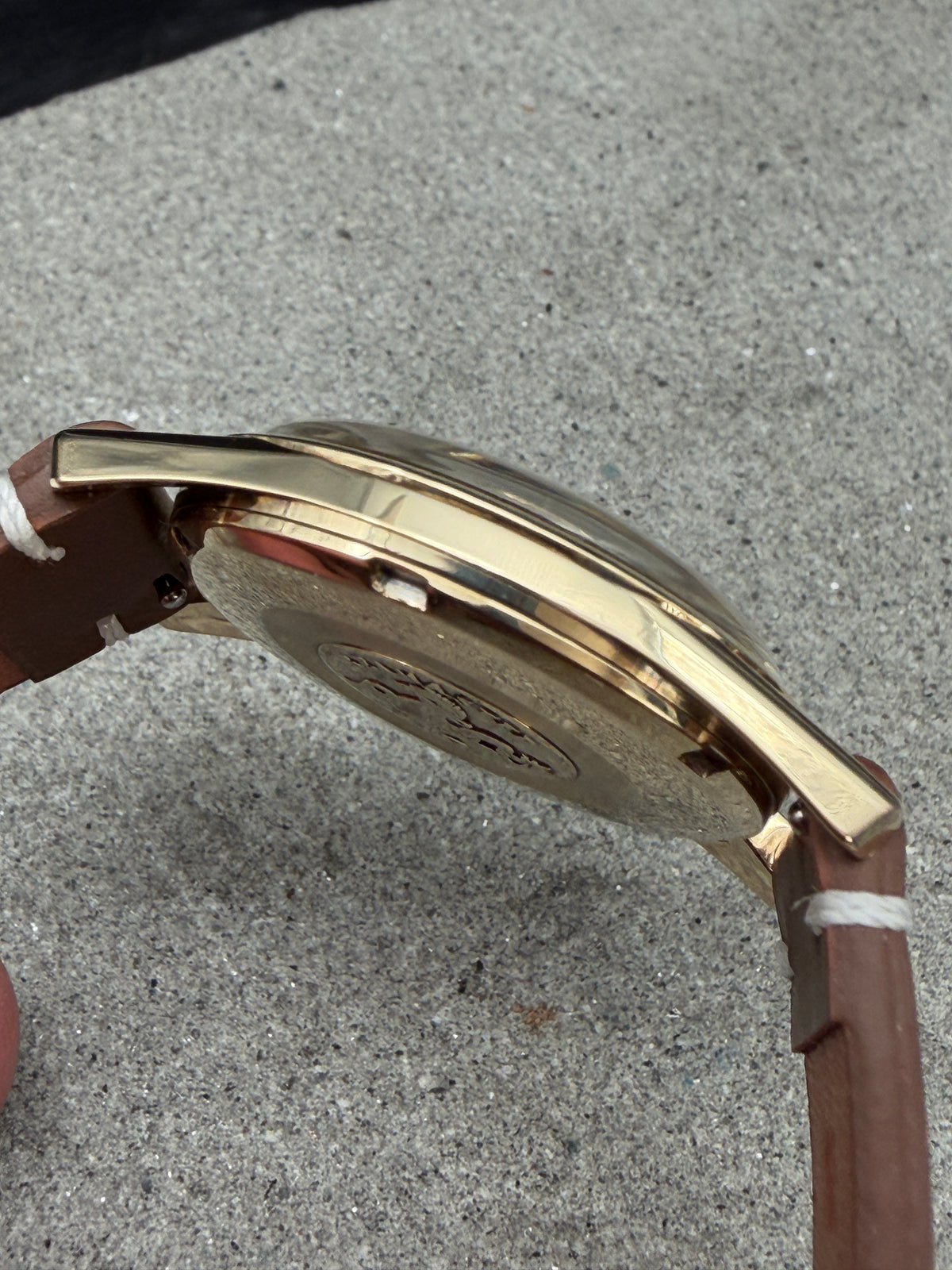 ORIGINAL 1960 OMEGA SEAMASTER AUTOMATIK 14700SC GELBGOLD CAL. 552 SCREWBACK UHR