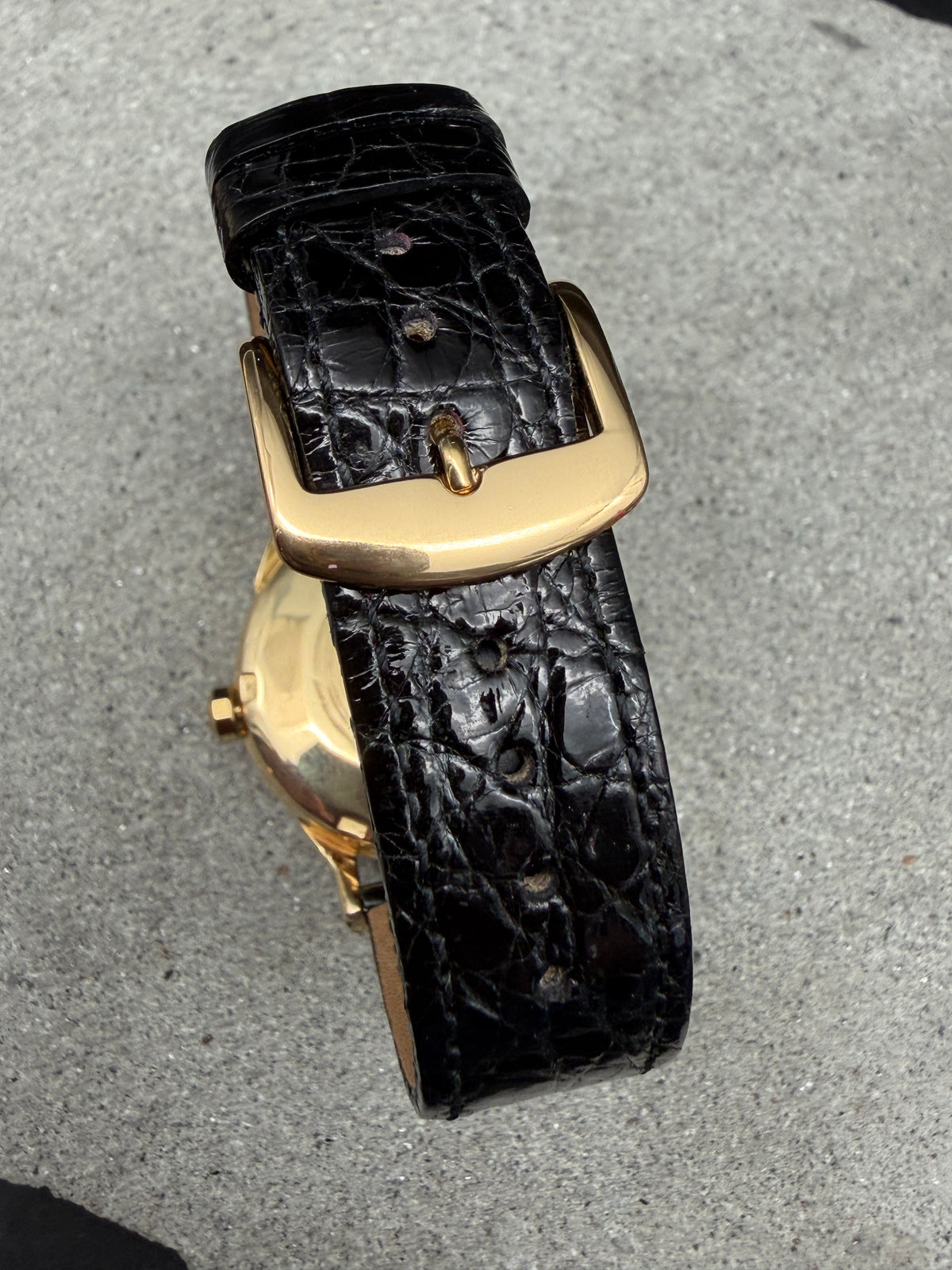 ORIGINAL OMEGA 18K 750 CONSTELLATION CHRONOMETER PIE PAN 168005 CAL 564 DOG LEG