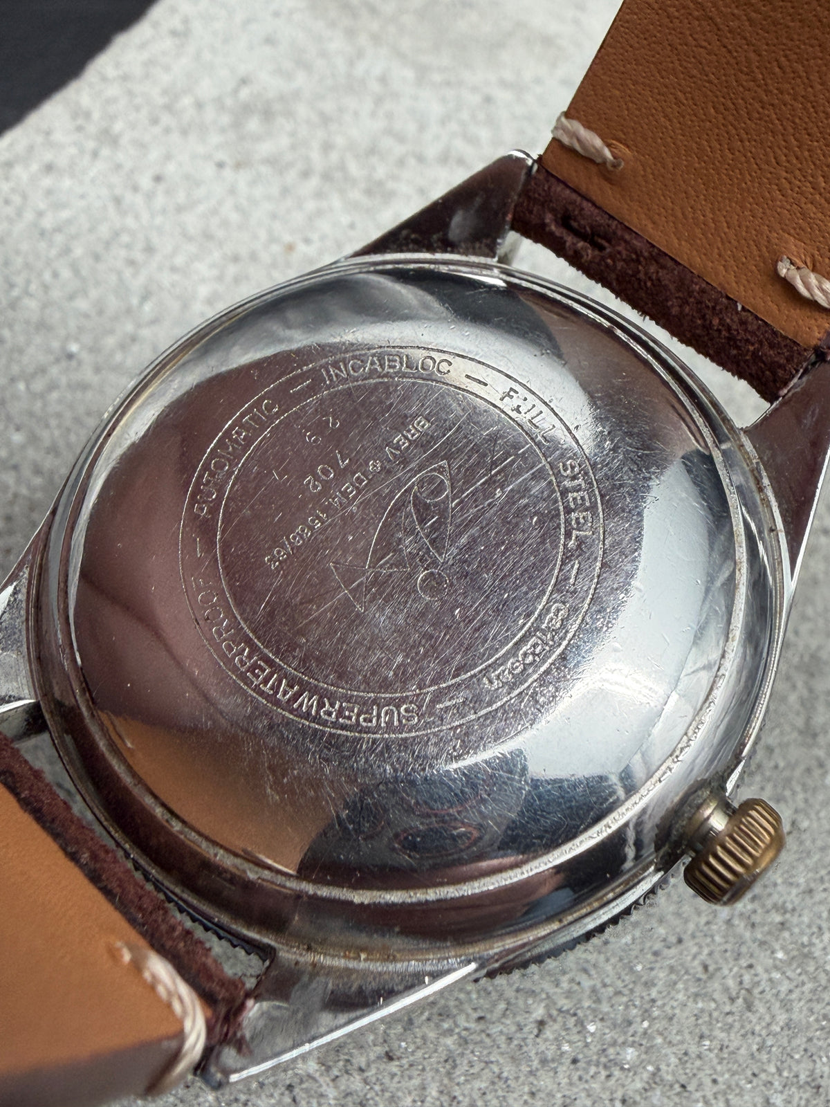 VINTAGE MONTRESOR GENEVE 39mm CARIBBEAN 700 2300FT DIVER AUTOMATIK TAUCHER UHR