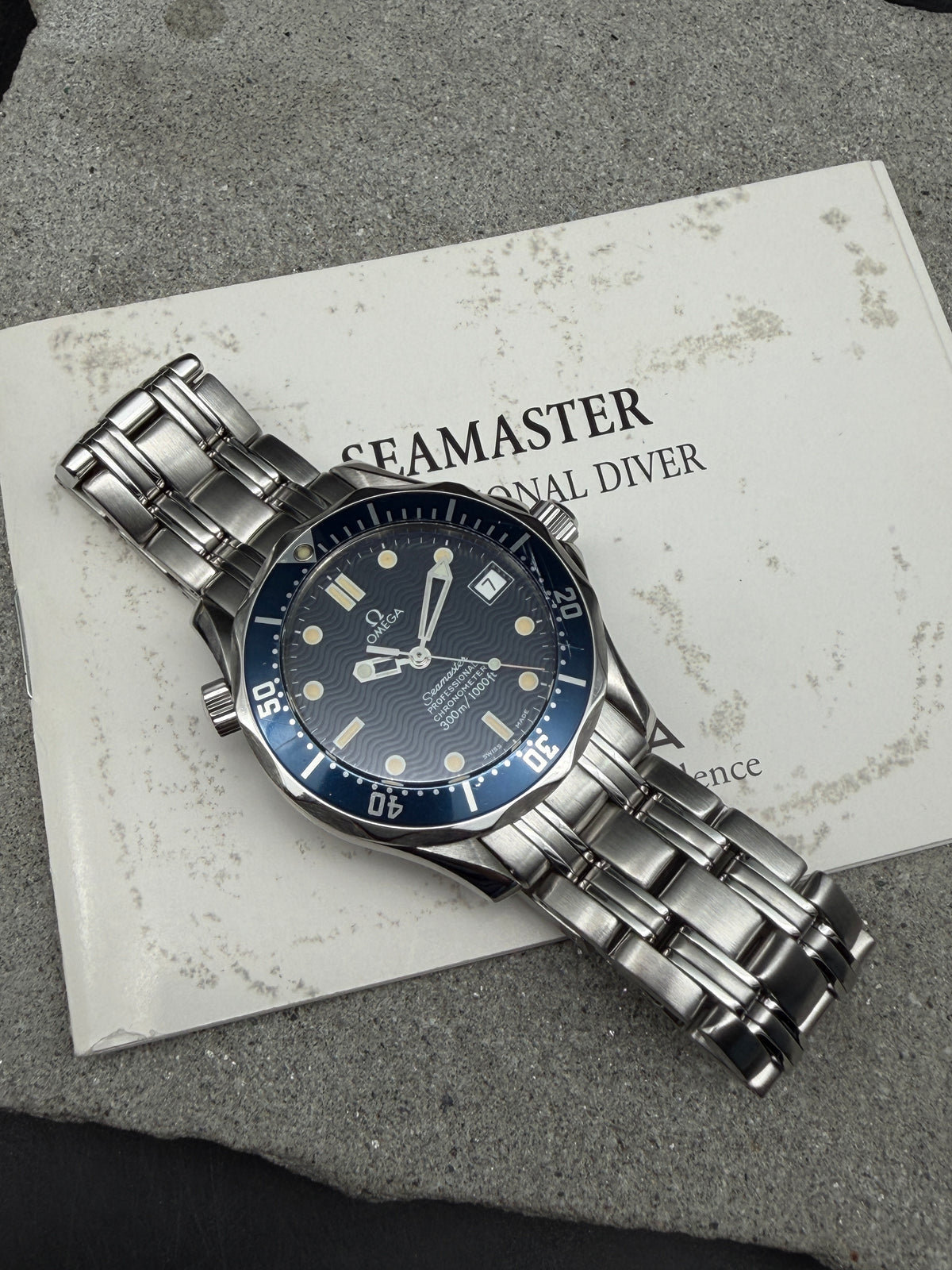 ORIGINAL 1985 OMEGA SEAMASTER PROFESSIONAL 36mm AUTOMATIK 1681502 DIVER CAL 1109