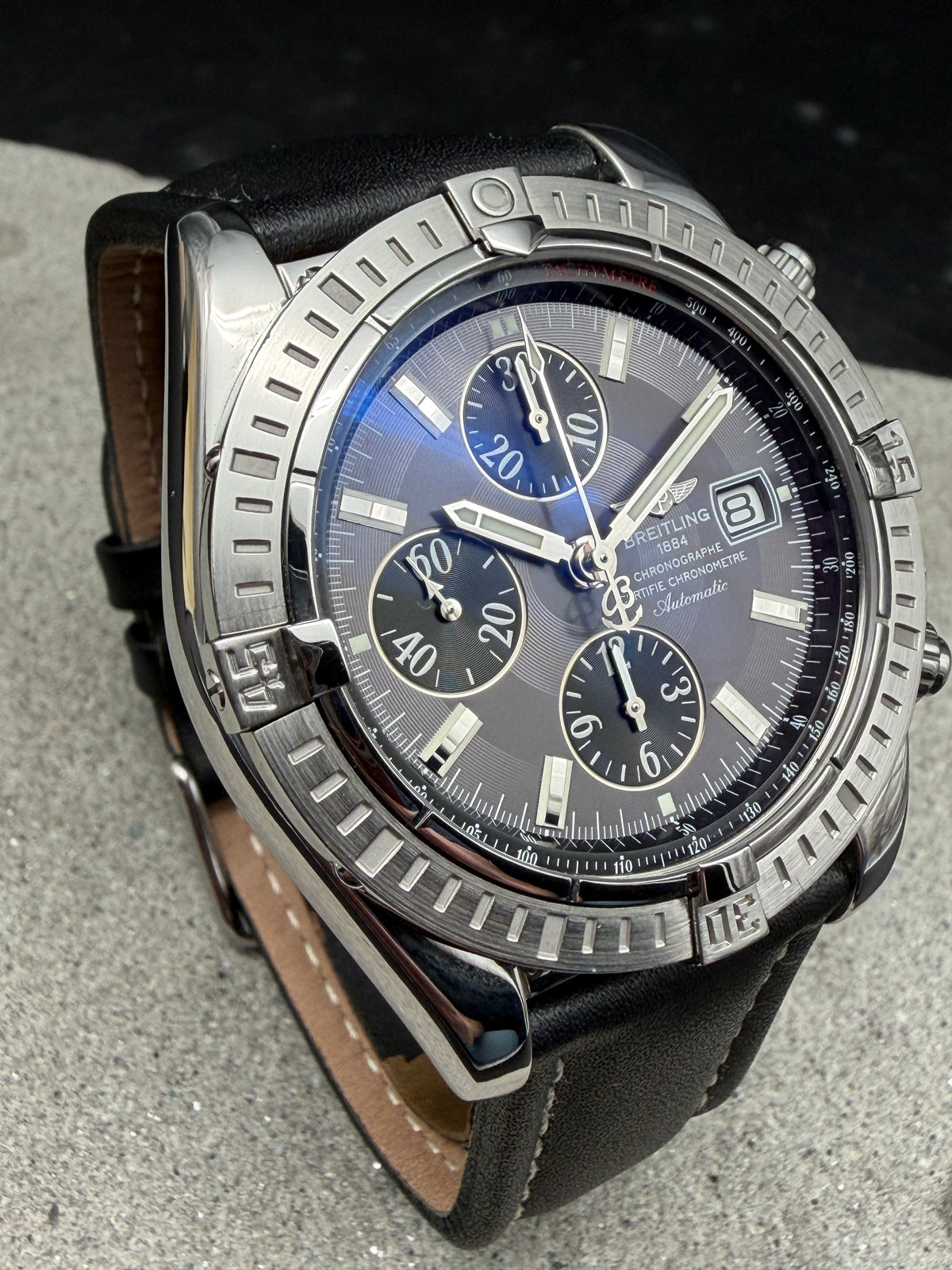 ORIGINAL BREITLING A13356 CHRONOMAT EVOLUTION 44mm CHRONOGRAPH CHRONOMETER UHR