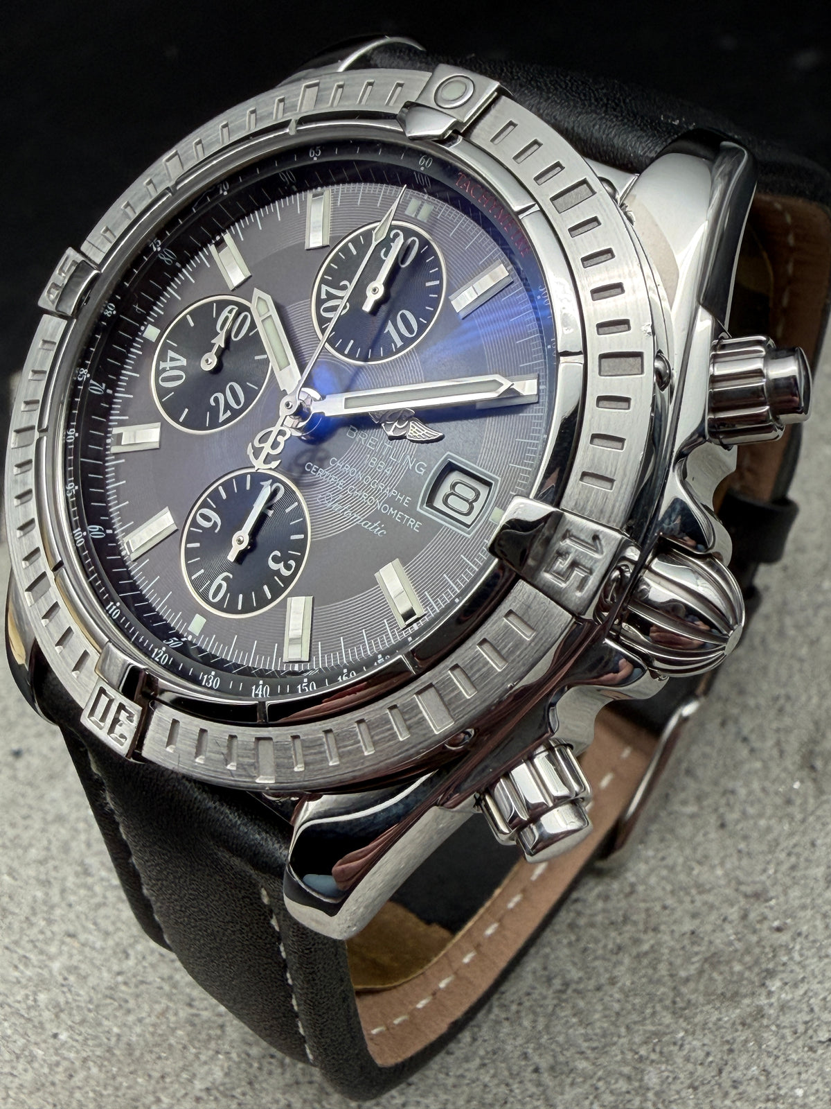 ORIGINAL BREITLING A13356 CHRONOMAT EVOLUTION 44mm CHRONOGRAPH CHRONOMETER UHR