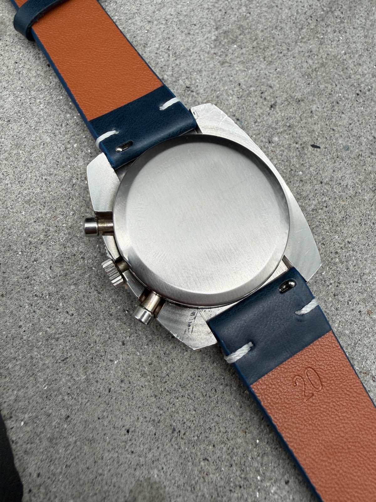 ORIGINAL 1973 JUNGHANS OLYMPIC CHRONOGRAPH 7734 VALJOUX HANDAUFZUG 688.10 DATUM
